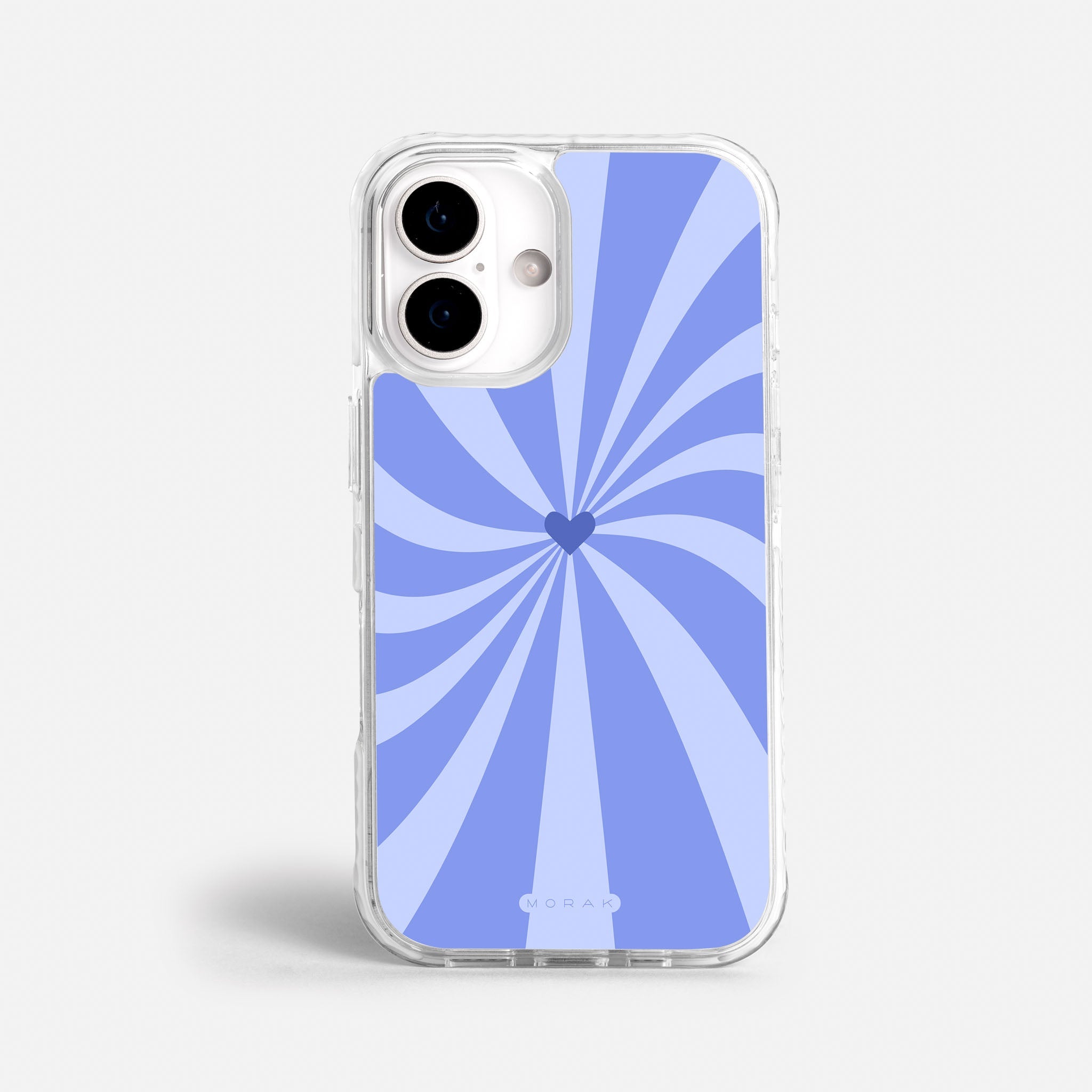 Case Blue Boom - Blanco Premium – Protección antigolpe | Diseño colombiano | Morak