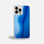 Case Funda Blue soul - Blanco Premium Para iPhone 17-12 Samsung S26-S22