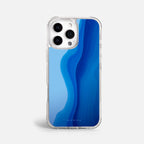 Case Funda Blue soul - Blanco Premium Para iPhone 17-12 Samsung S26-S22