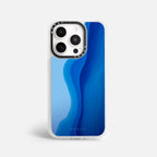 Case Funda Blue soul - Blanco Premium Para iPhone 17-12 Samsung S26-S22