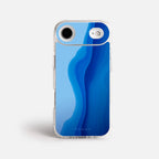 Case Funda Blue soul - Blanco Premium Para iPhone 17-12 Samsung S26-S22