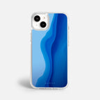 Case Funda Blue soul - Blanco Premium Para iPhone 17-12 Samsung S26-S22