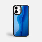 Case Funda Blue soul - Blanco Premium Para iPhone 17-12 Samsung S26-S22