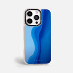Case Funda Blue soul - Blanco Premium Para iPhone 17-12 Samsung S26-S22