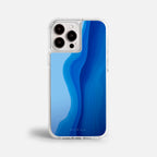 Case Funda Blue soul - Blanco Premium Para iPhone 17-12 Samsung S26-S22