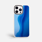 Case Funda Blue soul - Blanco Premium Para iPhone 17-12 Samsung S26-S22