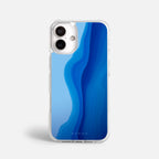 Case Funda Blue soul - Blanco Premium Para iPhone 17-12 Samsung S26-S22