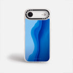 Case Funda Blue soul - Blanco Premium Para iPhone 17-12 Samsung S26-S22