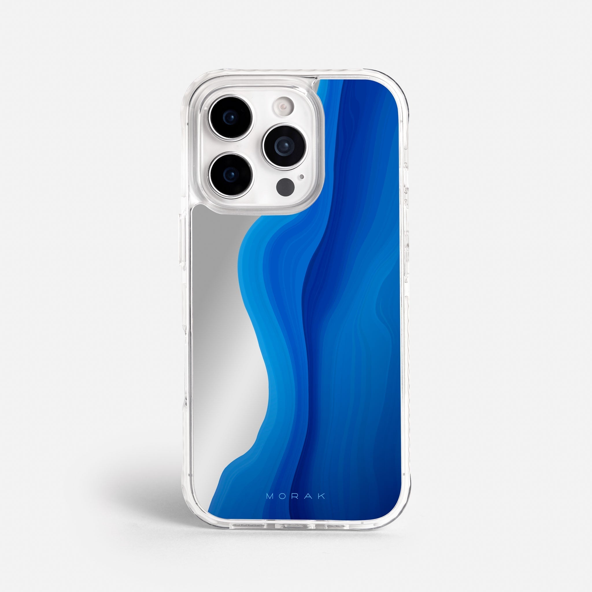 Case Blue soul - Espejo Premium – Protección antigolpe | Diseño colombiano | Morak