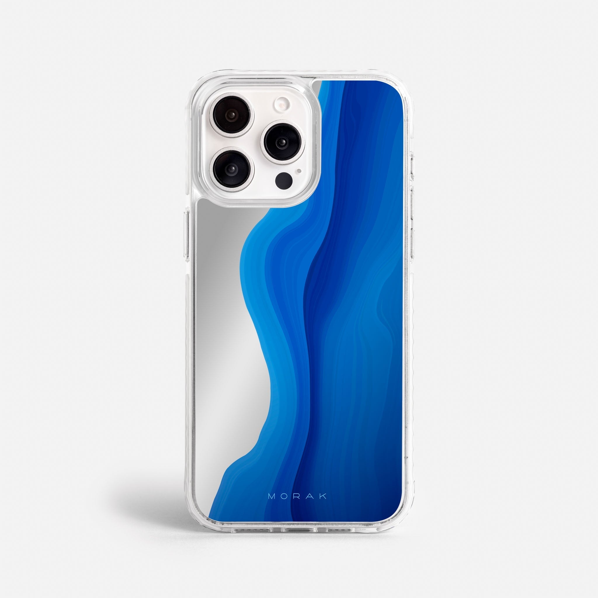 Case Blue soul - Espejo Premium – Protección antigolpe | Diseño colombiano | Morak