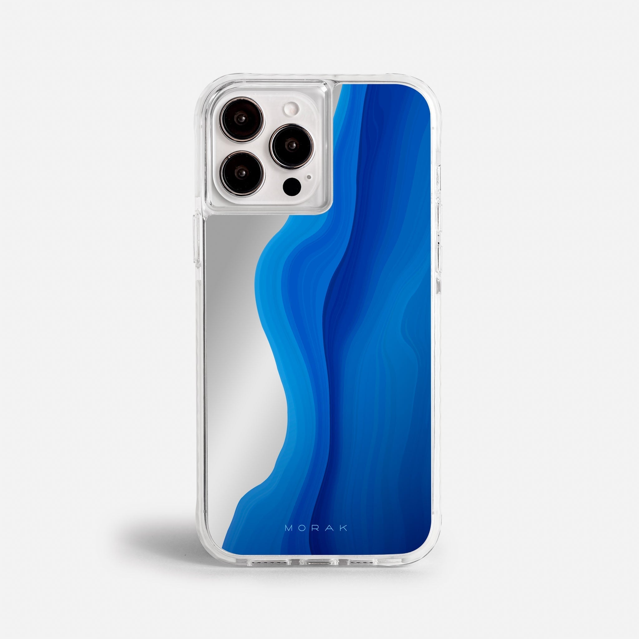 Case Blue soul - Espejo Premium – Protección antigolpe | Diseño colombiano | Morak