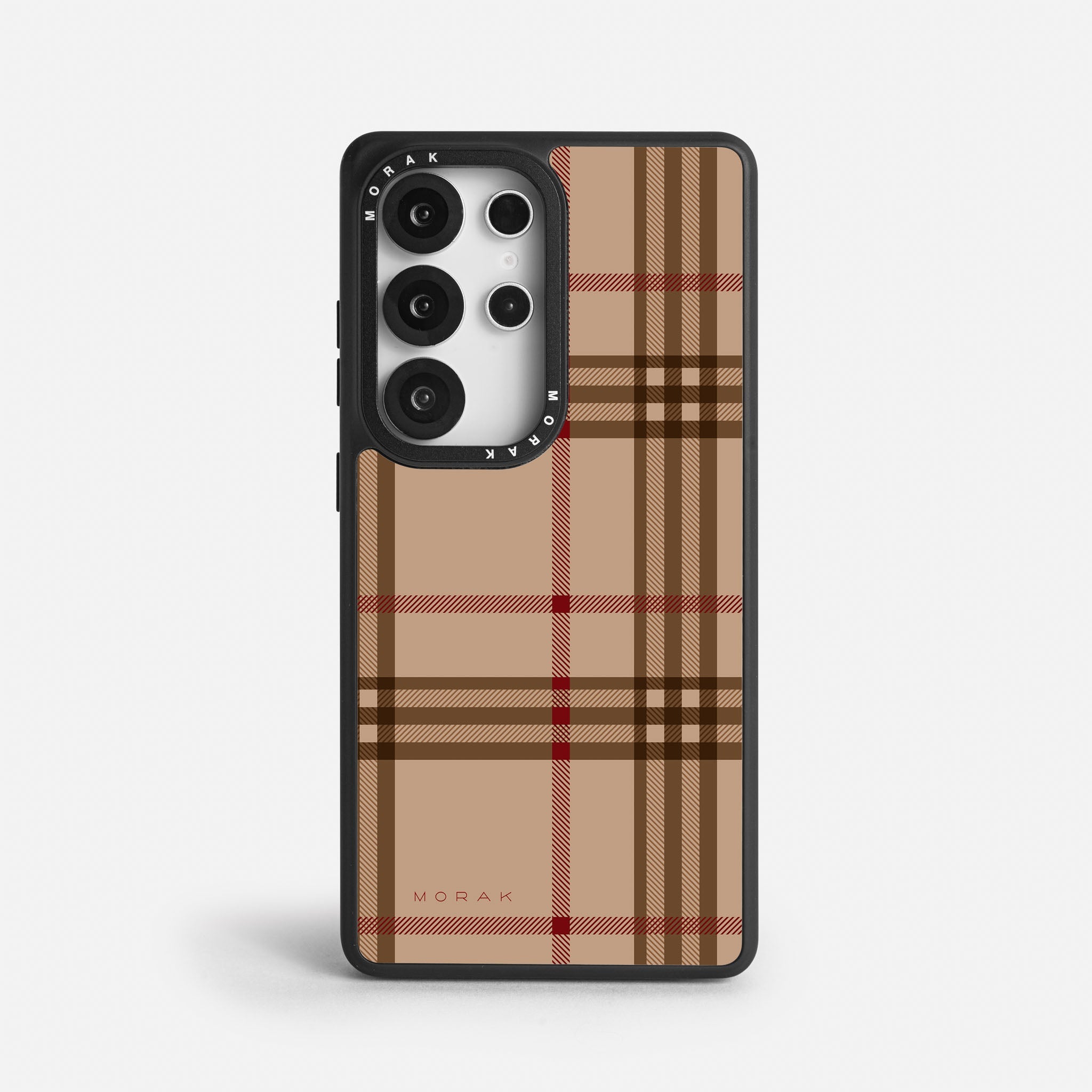 Case Classic Tartan - Blanco Premium – Protección antigolpe | Diseño colombiano | Morak