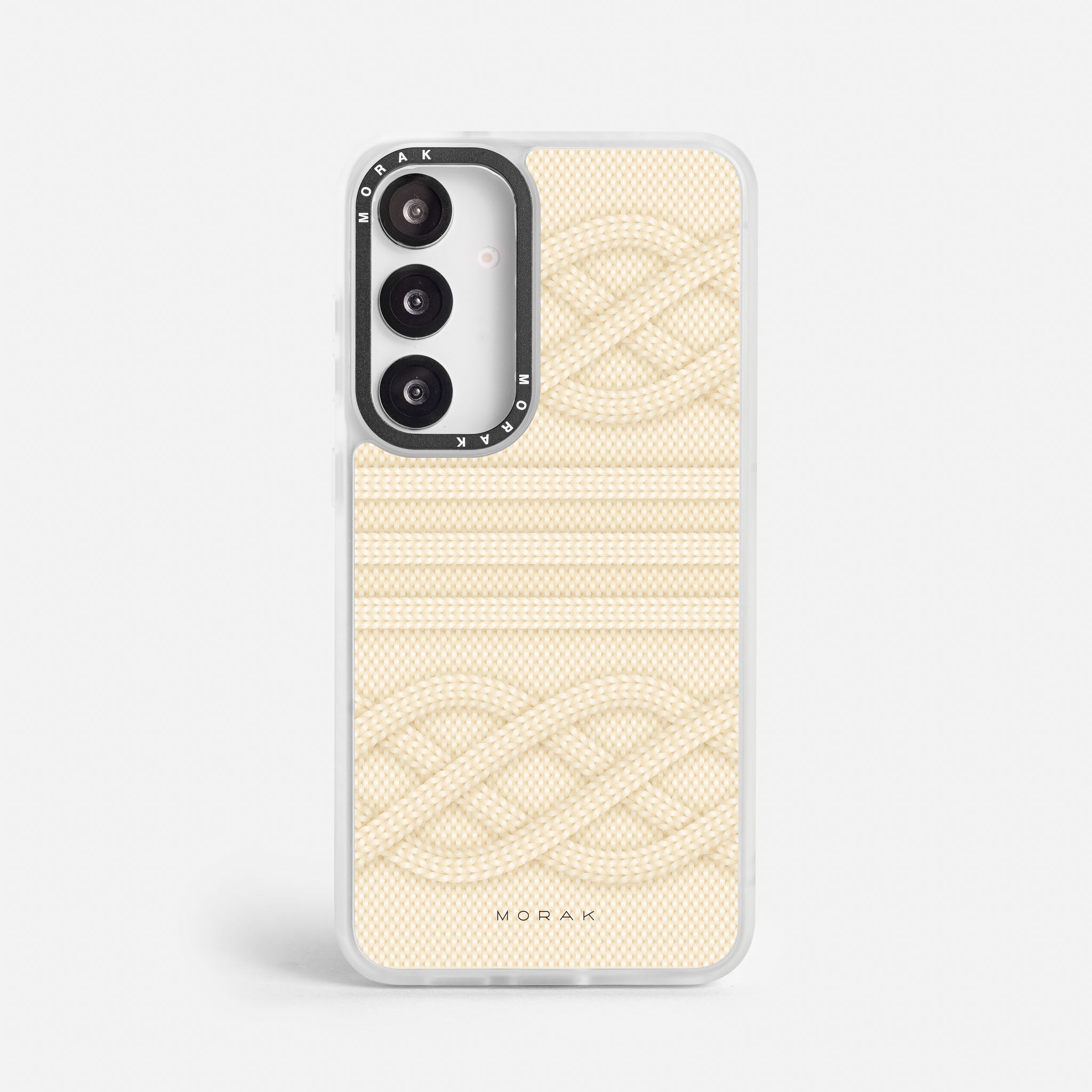 Case Classic Tartan - Blanco Premium – Protección antigolpe | Diseño colombiano | Morak