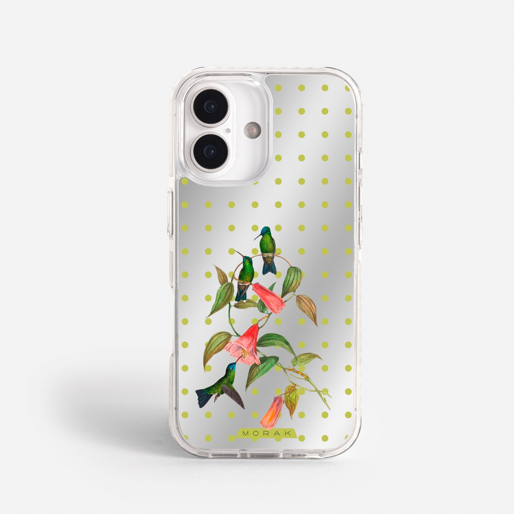 Case Colibrí Pop - Espejo Premium – Protección antigolpe | Diseño colombiano | Morak