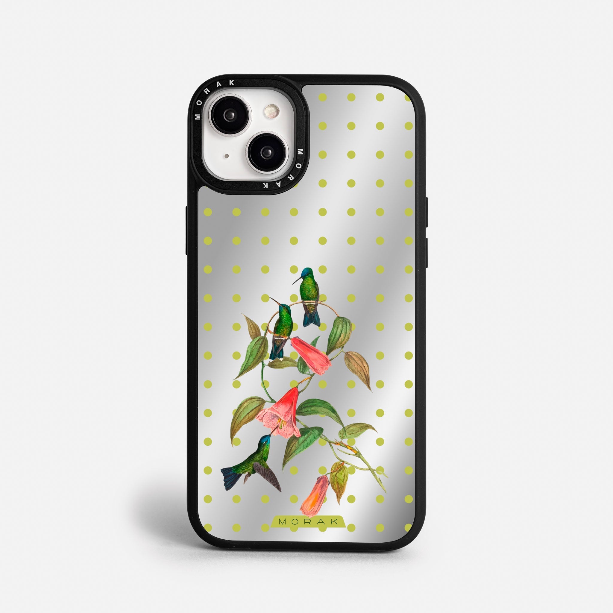Case Colibrí Pop - Espejo Premium – Protección antigolpe | Diseño colombiano | Morak