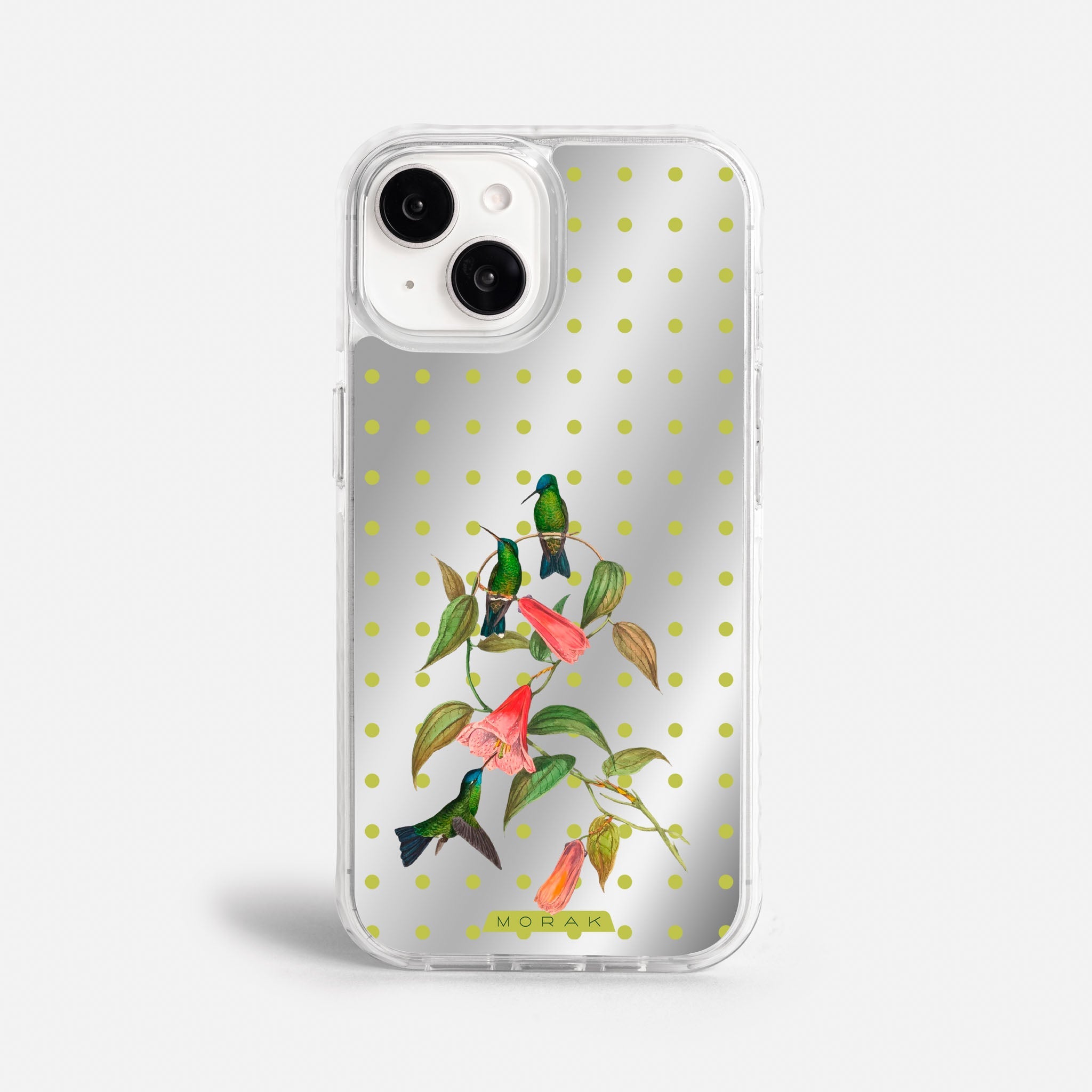 Case Colibrí Pop - Espejo Premium – Protección antigolpe | Diseño colombiano | Morak