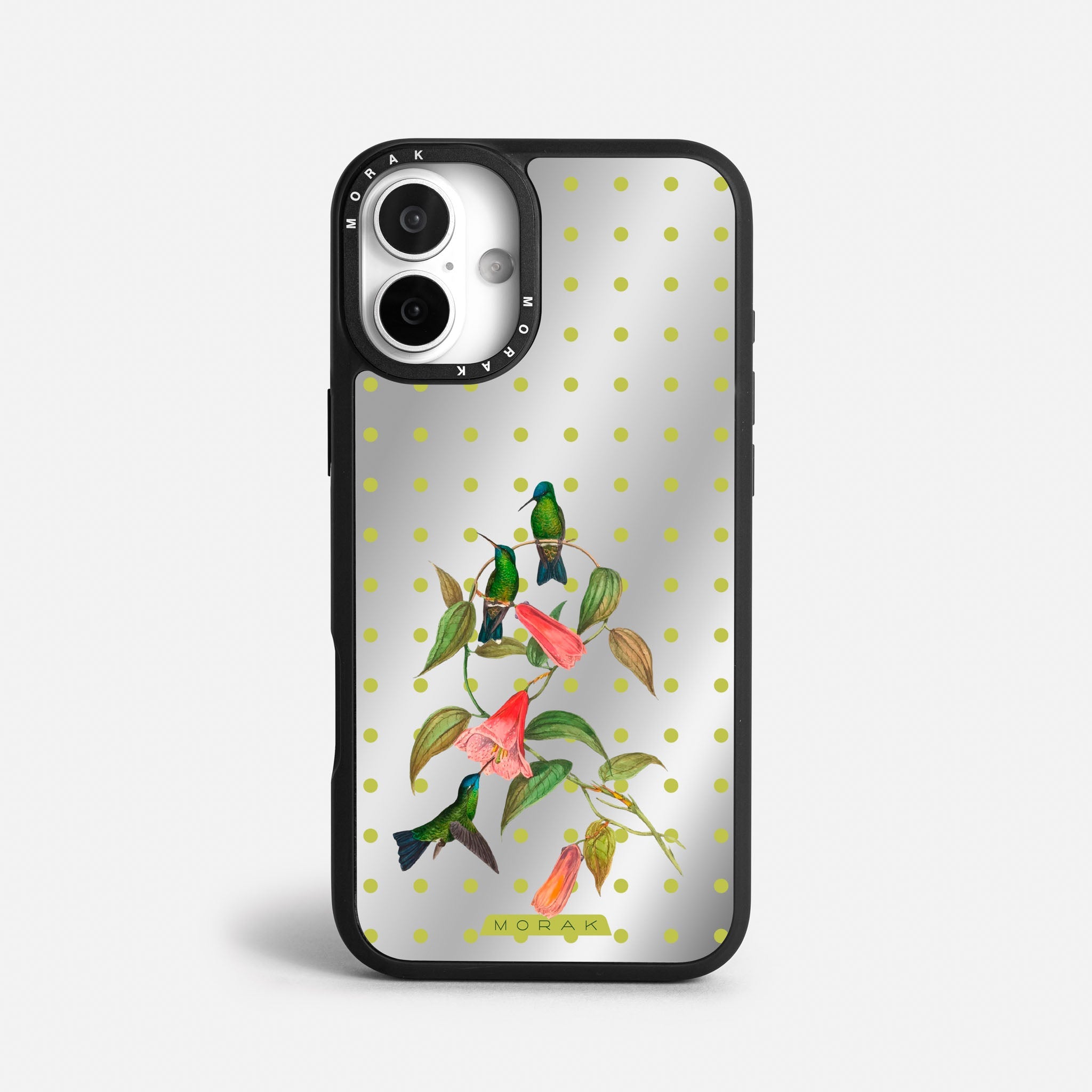 Case Colibrí Pop - Espejo Premium – Protección antigolpe | Diseño colombiano | Morak