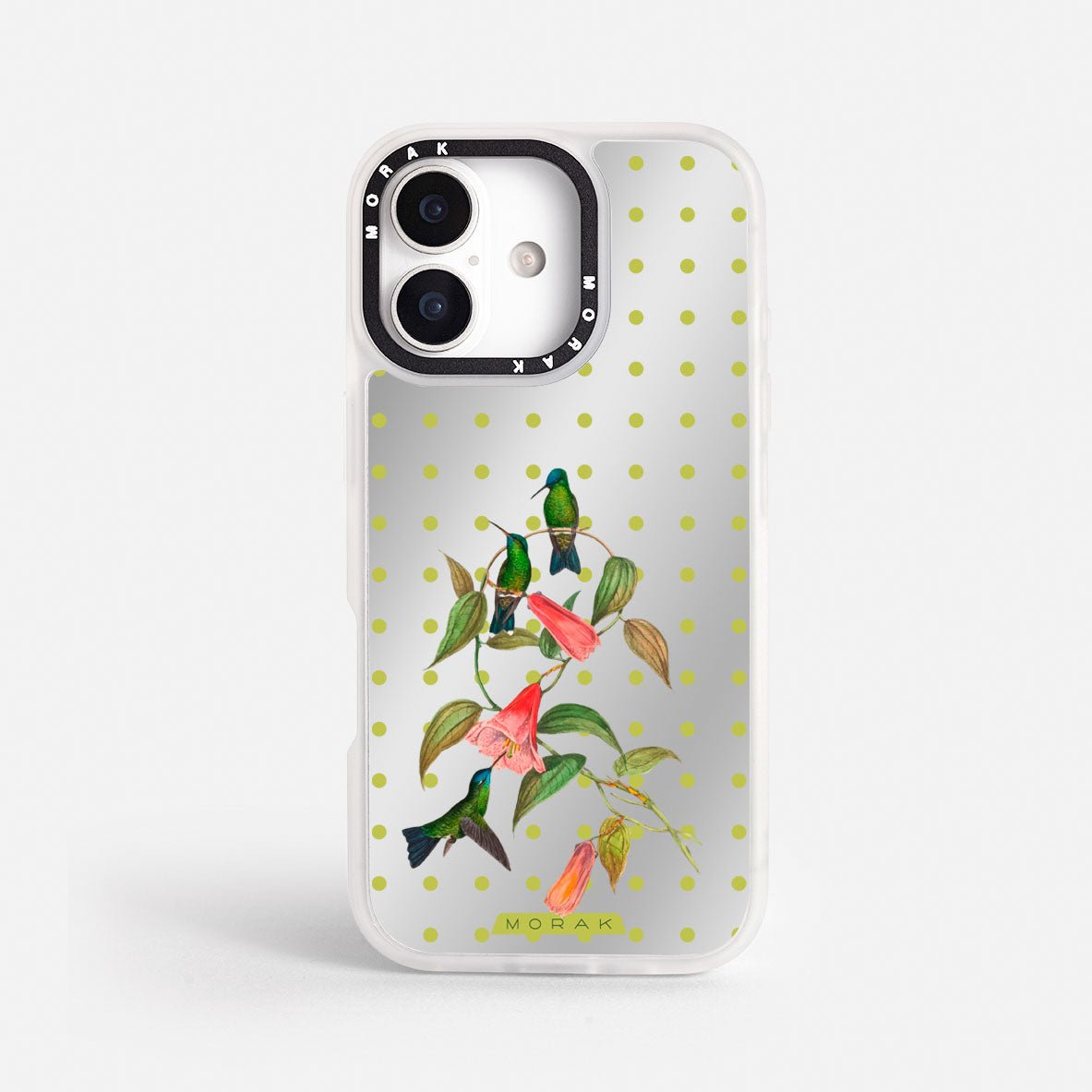 Case Colibrí Pop - Espejo Premium – Protección antigolpe | Diseño colombiano | Morak