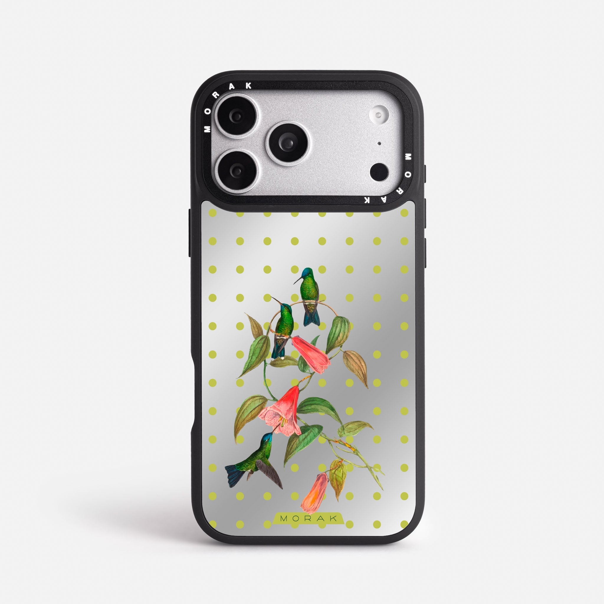 Case Colibrí Pop - Espejo Premium – Protección antigolpe | Diseño colombiano | Morak
