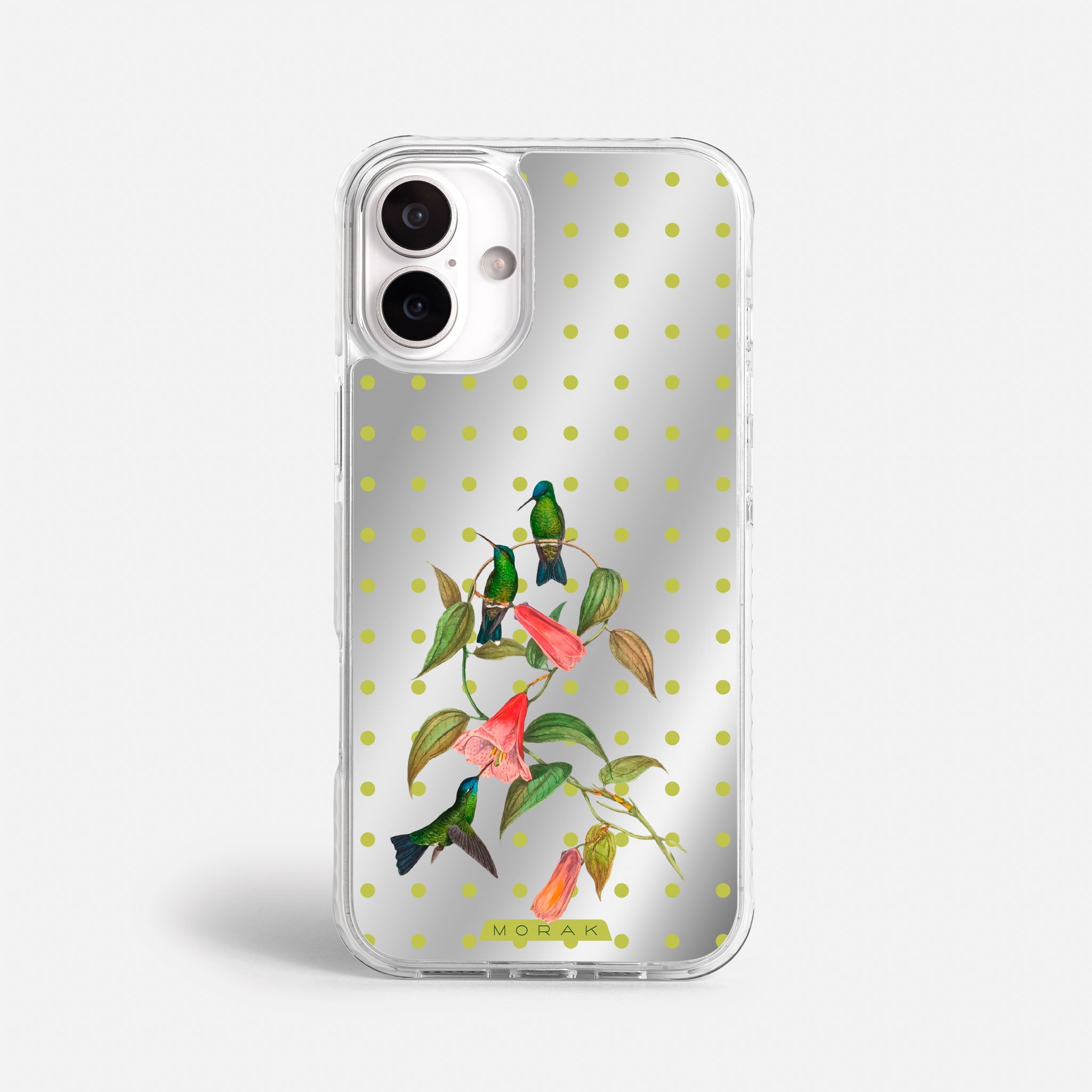Case Colibrí Pop - Espejo Premium – Protección antigolpe | Diseño colombiano | Morak