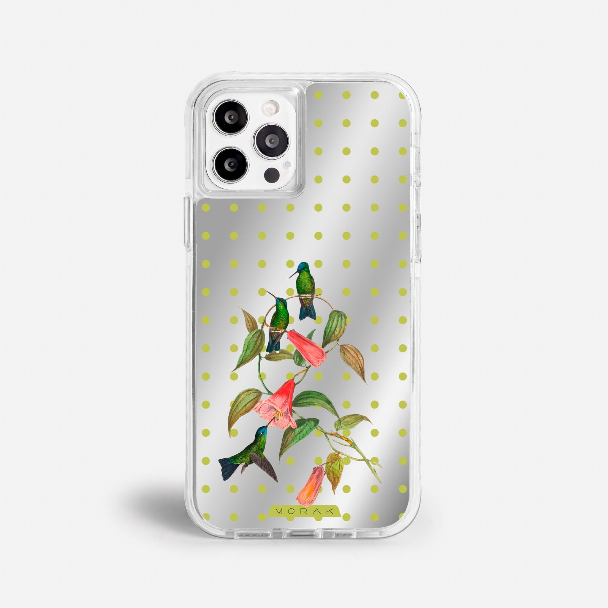 Case Colibrí Pop - Espejo Premium – Protección antigolpe | Diseño colombiano | Morak