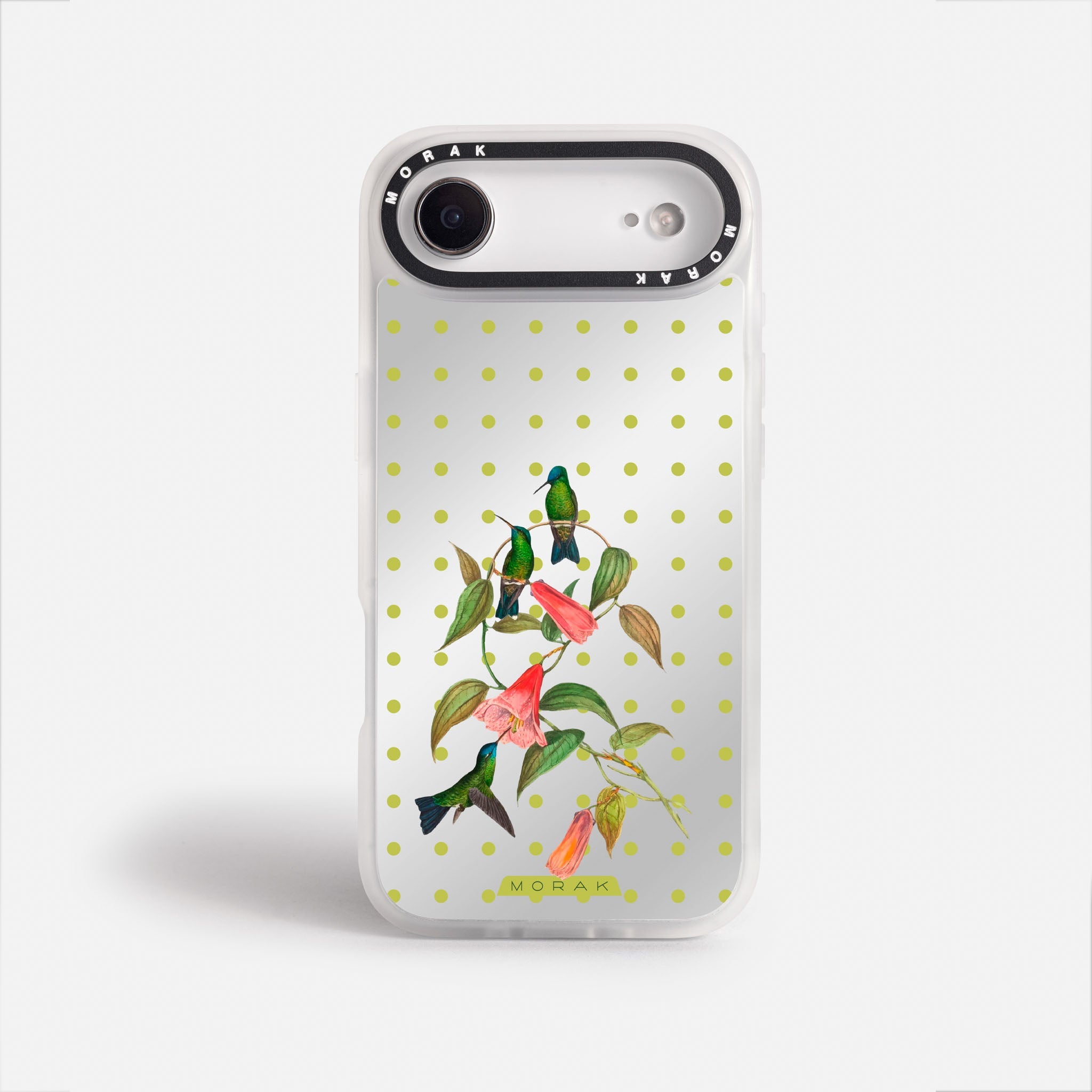 Case Colibrí Pop - Espejo Premium – Protección antigolpe | Diseño colombiano | Morak