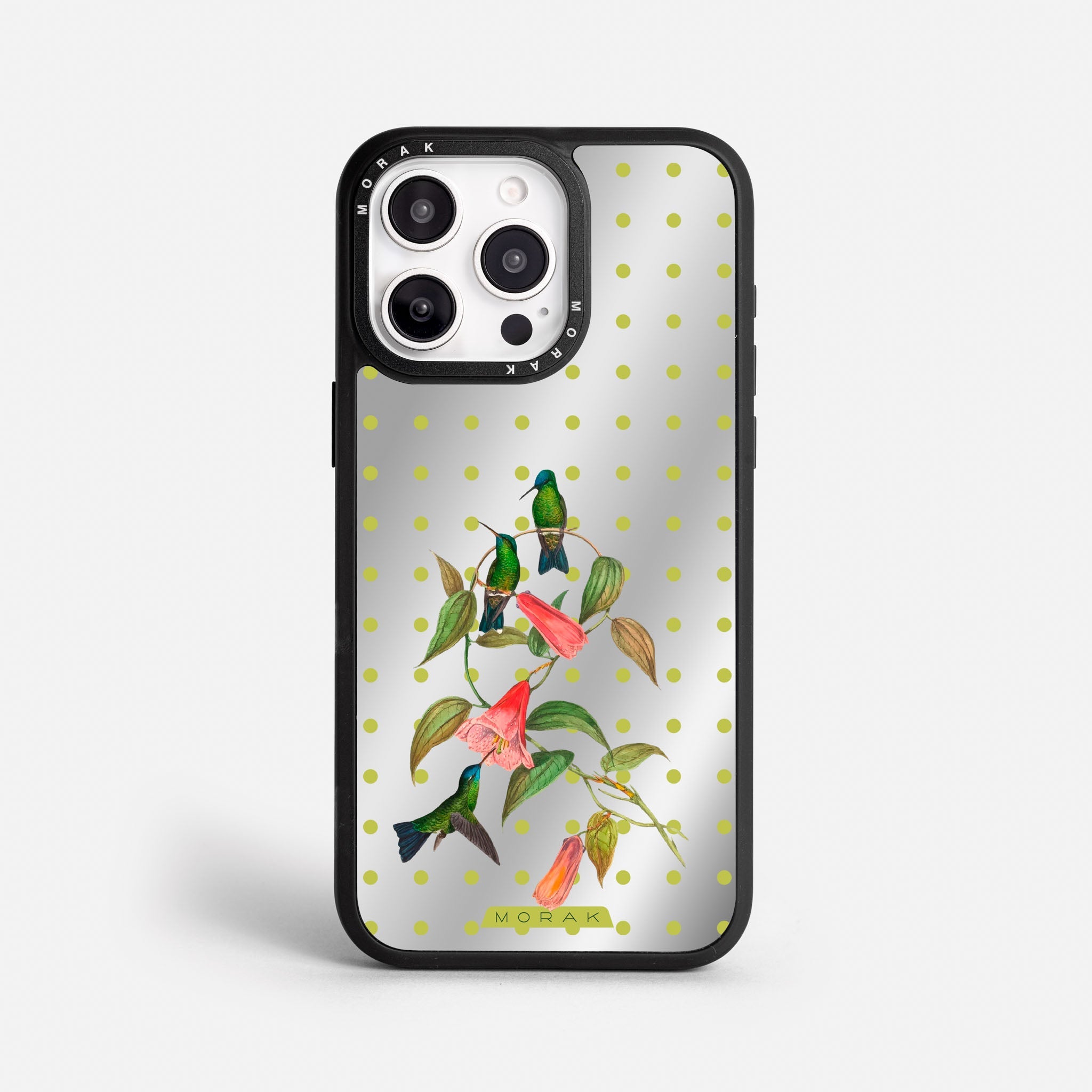 Case Colibrí Pop - Espejo Premium – Protección antigolpe | Diseño colombiano | Morak