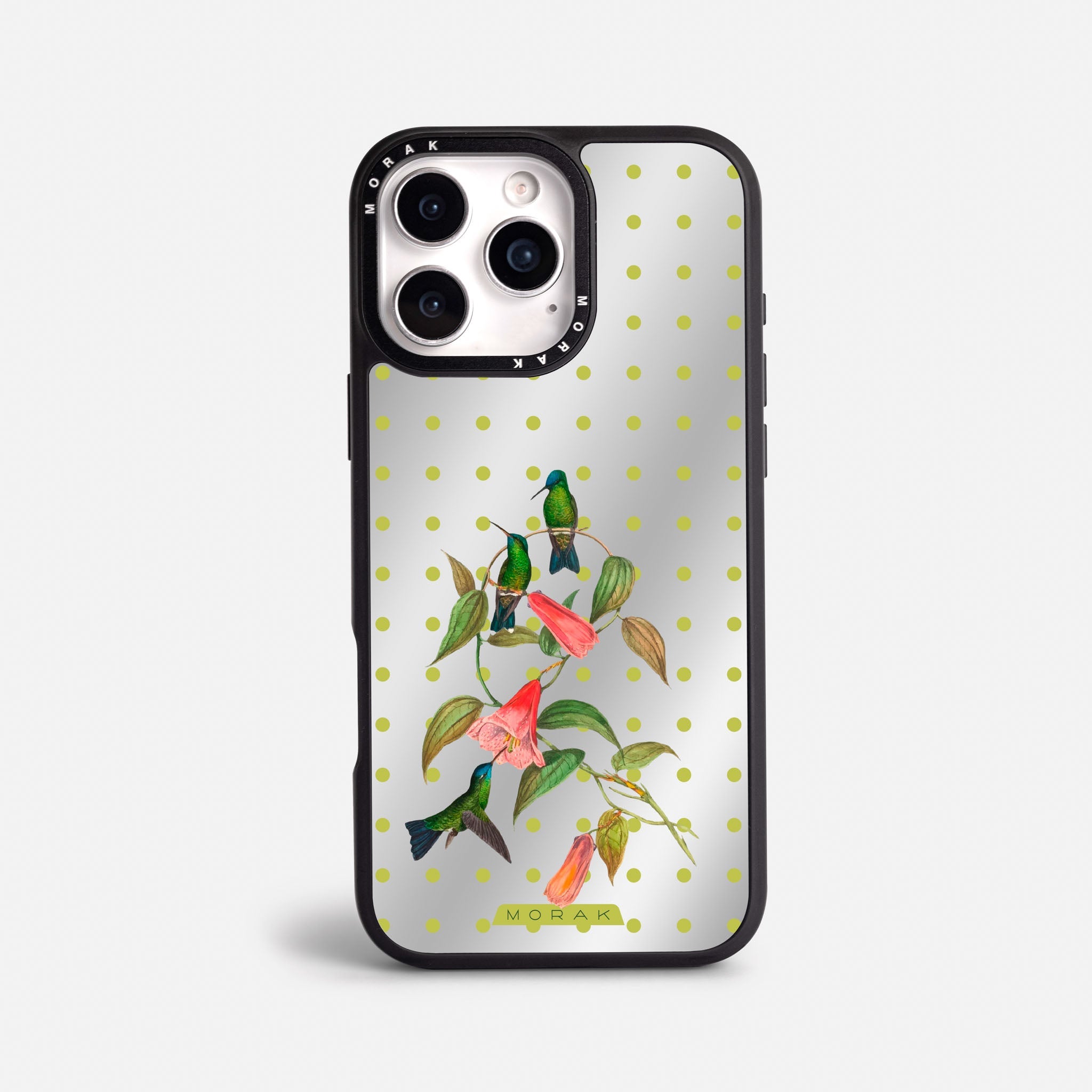 Case Colibrí Pop - Espejo Premium – Protección antigolpe | Diseño colombiano | Morak