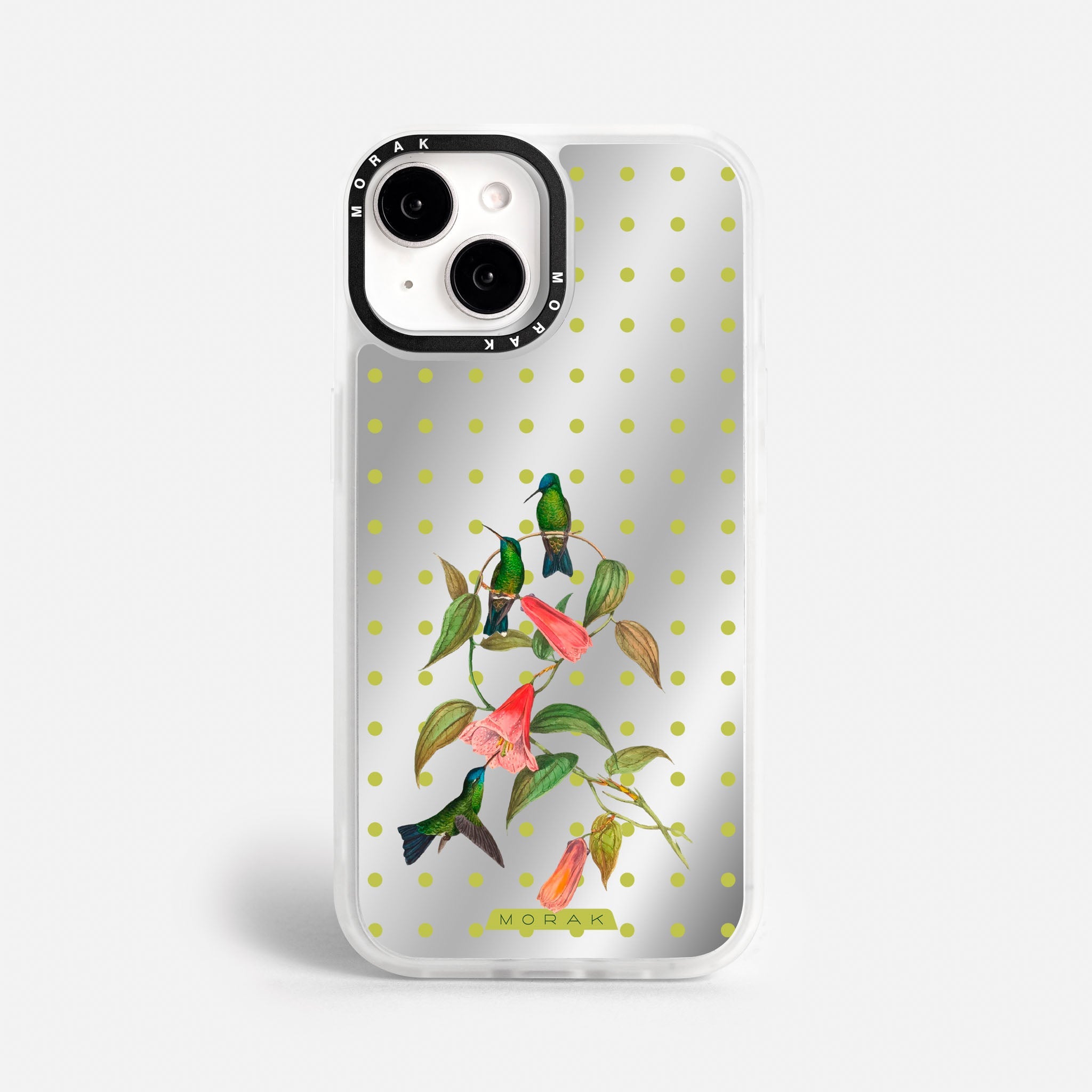 Case Colibrí Pop - Espejo Premium – Protección antigolpe | Diseño colombiano | Morak