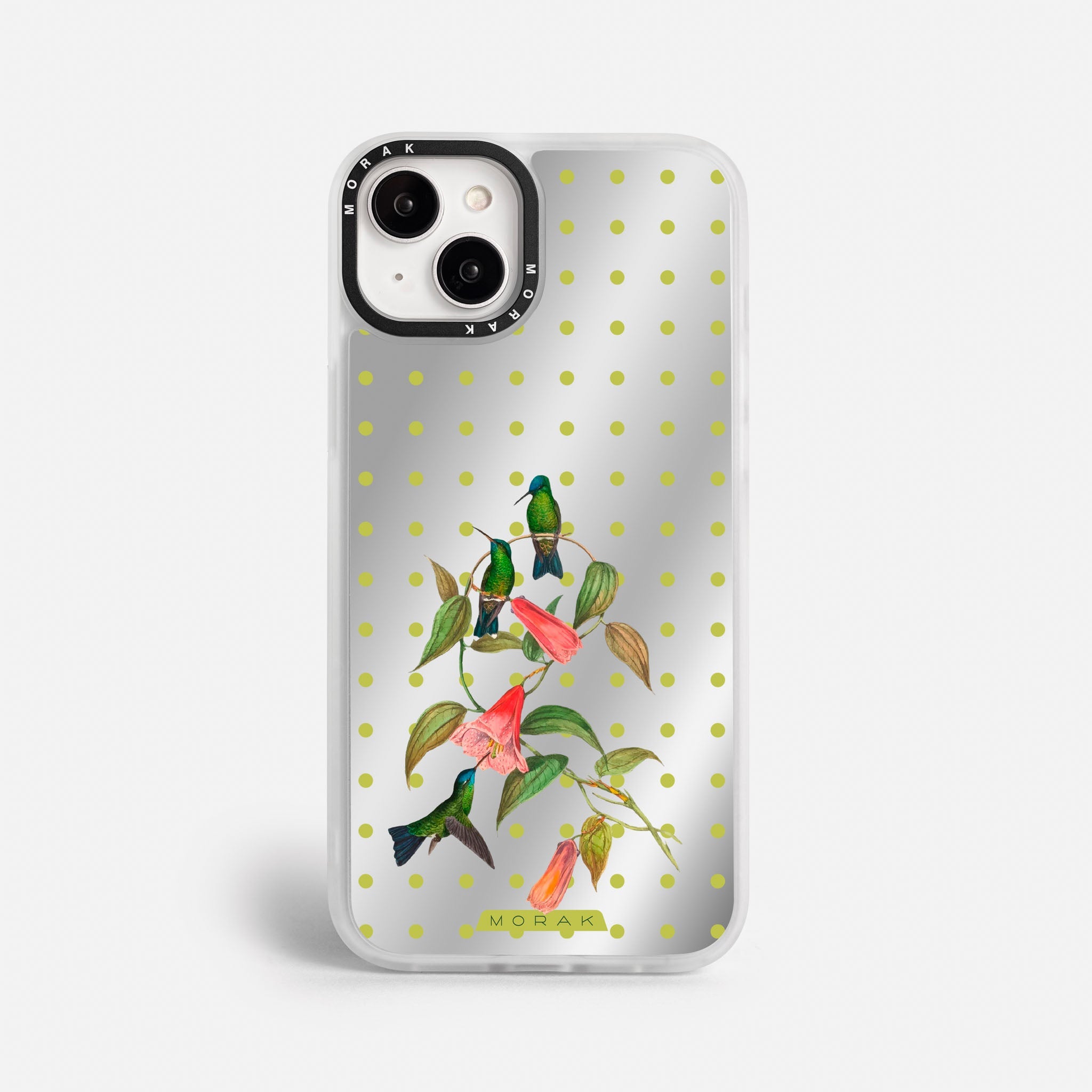 Case Colibrí Pop - Espejo Premium – Protección antigolpe | Diseño colombiano | Morak
