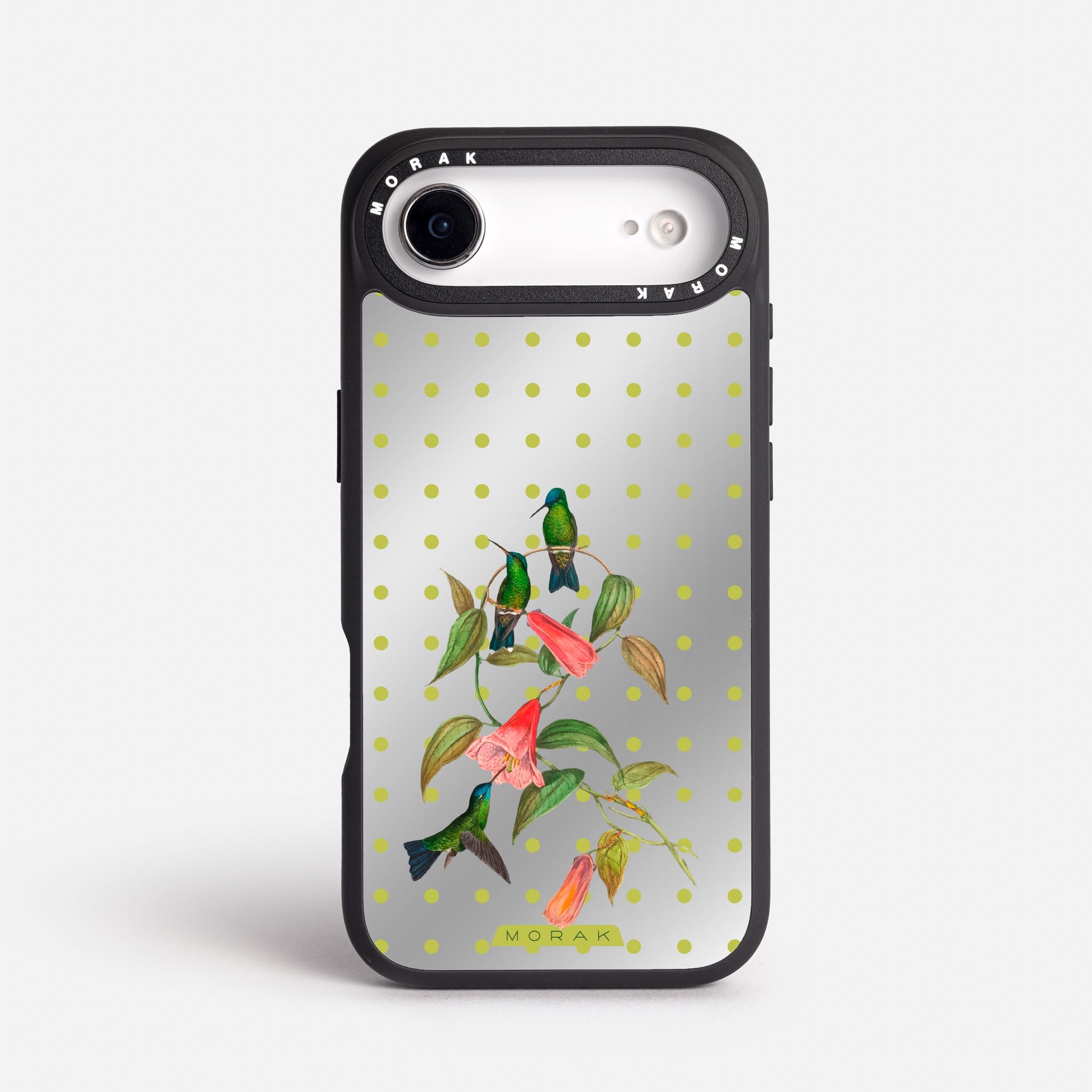 Case Colibrí Pop - Espejo Premium – Protección antigolpe | Diseño colombiano | Morak