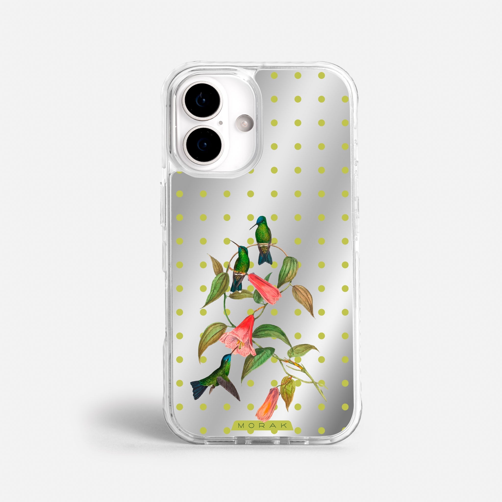 Case Colibrí Pop - Espejo Premium – Protección antigolpe | Diseño colombiano | Morak