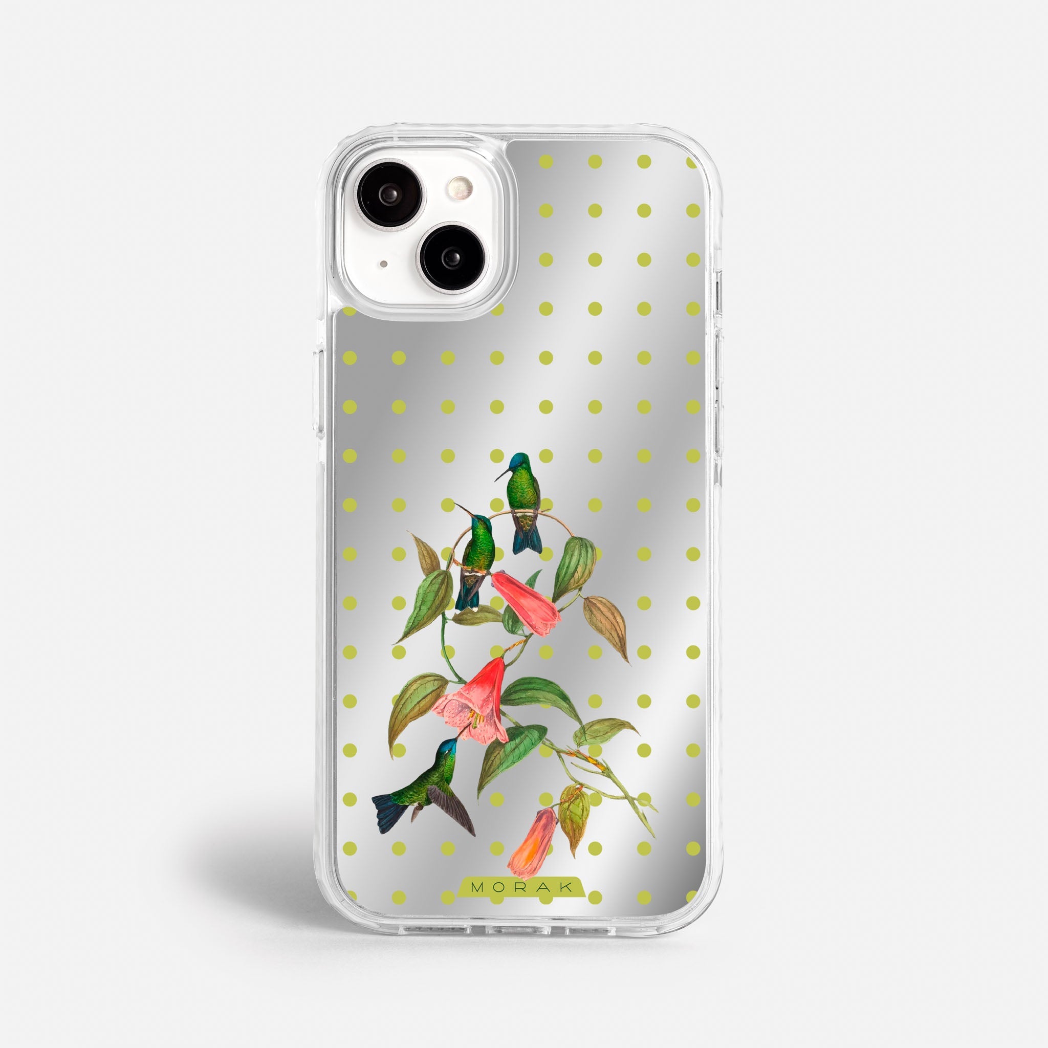 Case Colibrí Pop - Espejo Premium – Protección antigolpe | Diseño colombiano | Morak