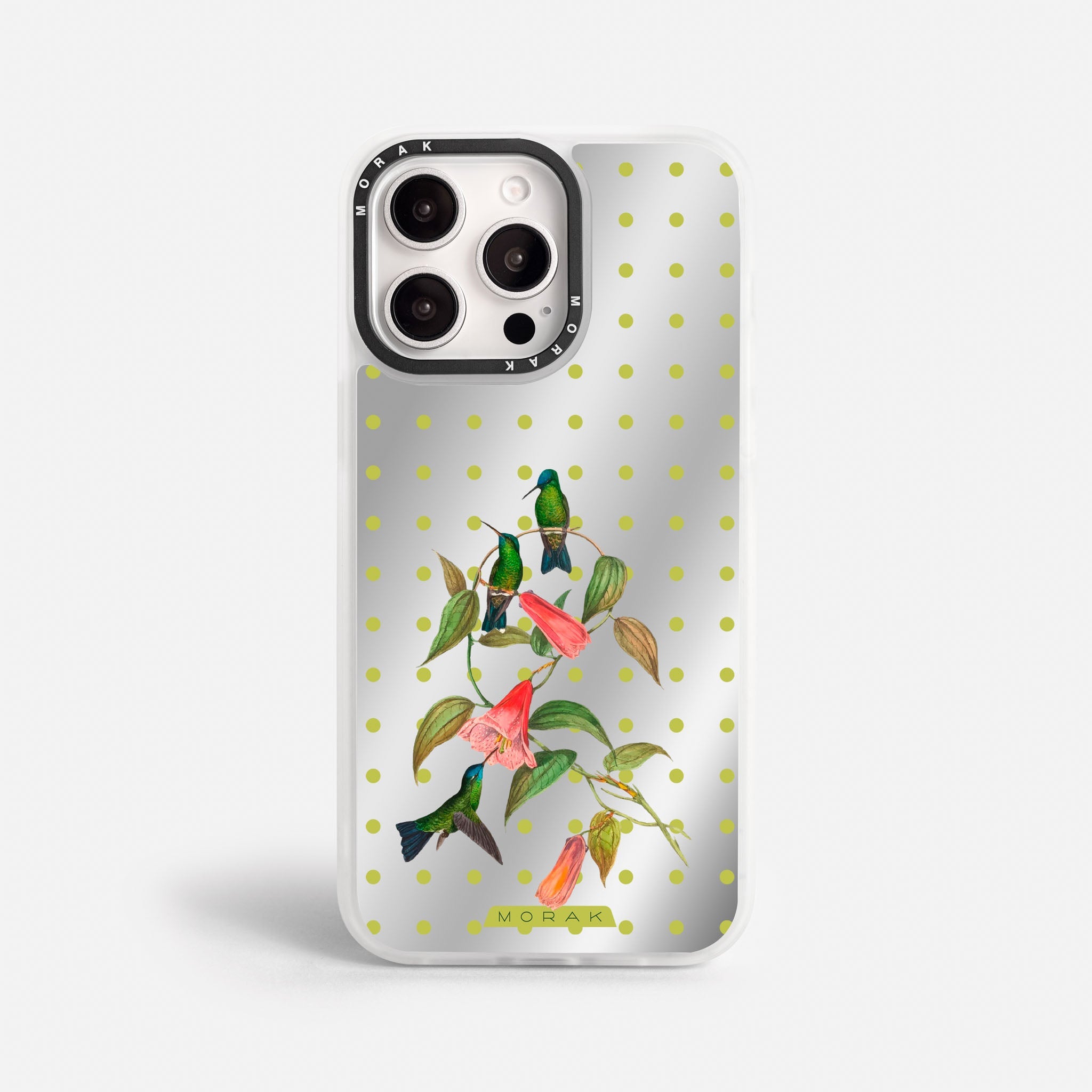 Case Colibrí Pop - Espejo Premium – Protección antigolpe | Diseño colombiano | Morak