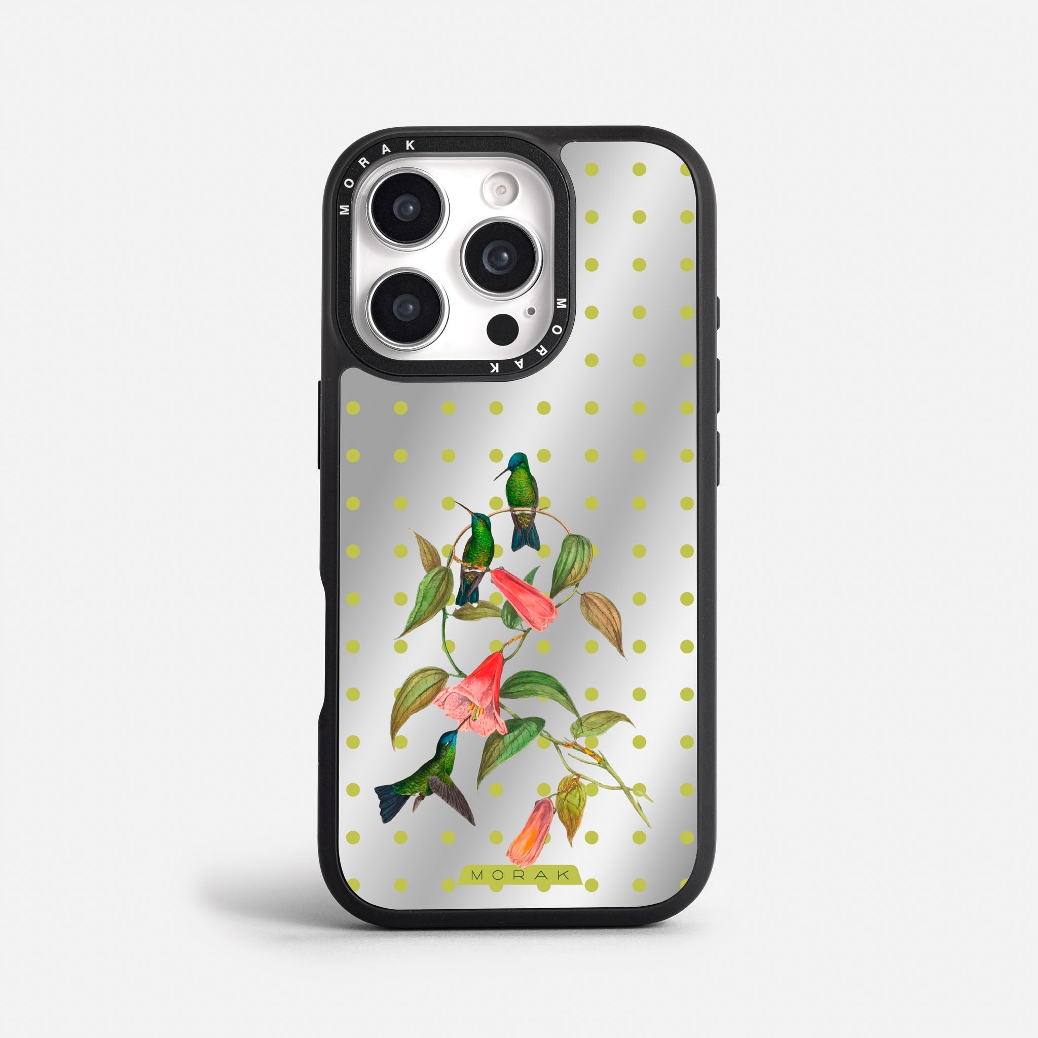 Case Colibrí Pop - Espejo Premium – Protección antigolpe | Diseño colombiano | Morak
