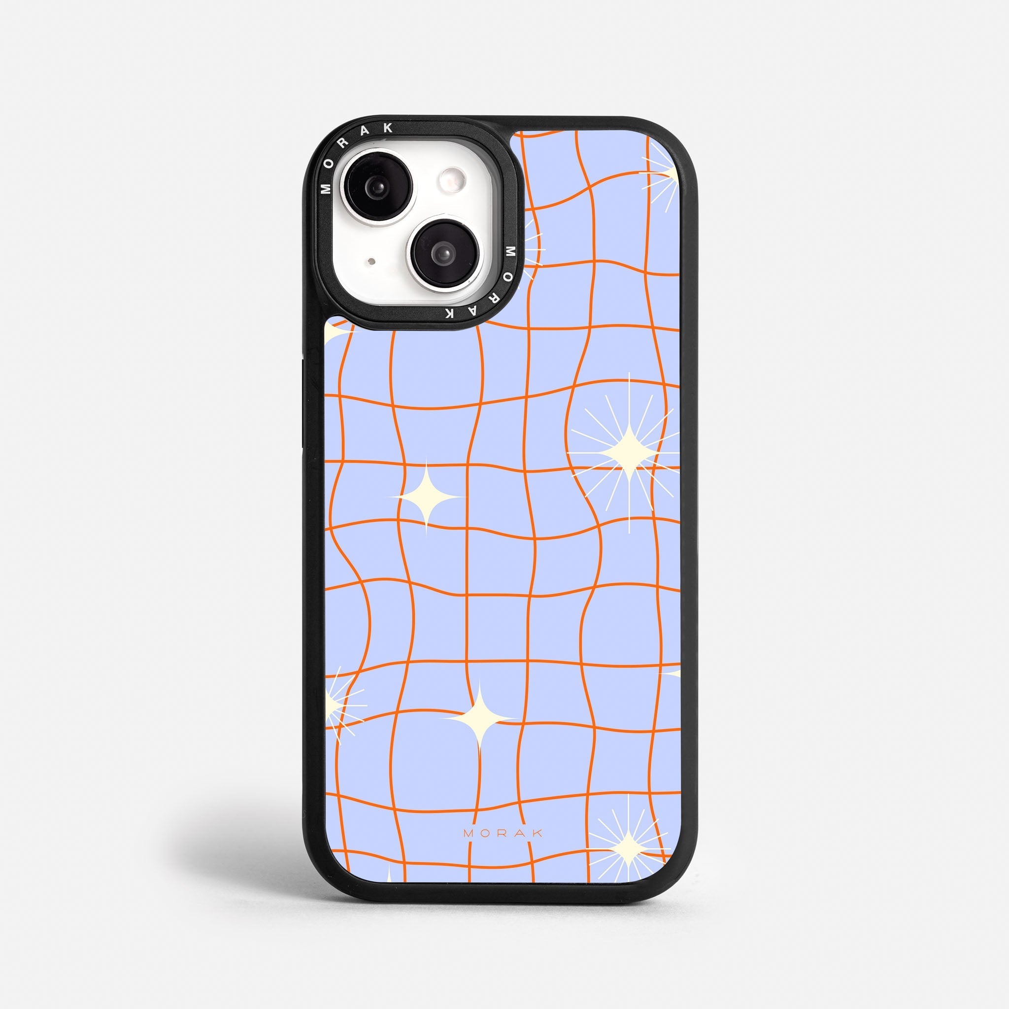 Case Cosmic Grid - Blanco Premium – Protección antigolpe | Diseño colombiano | Morak