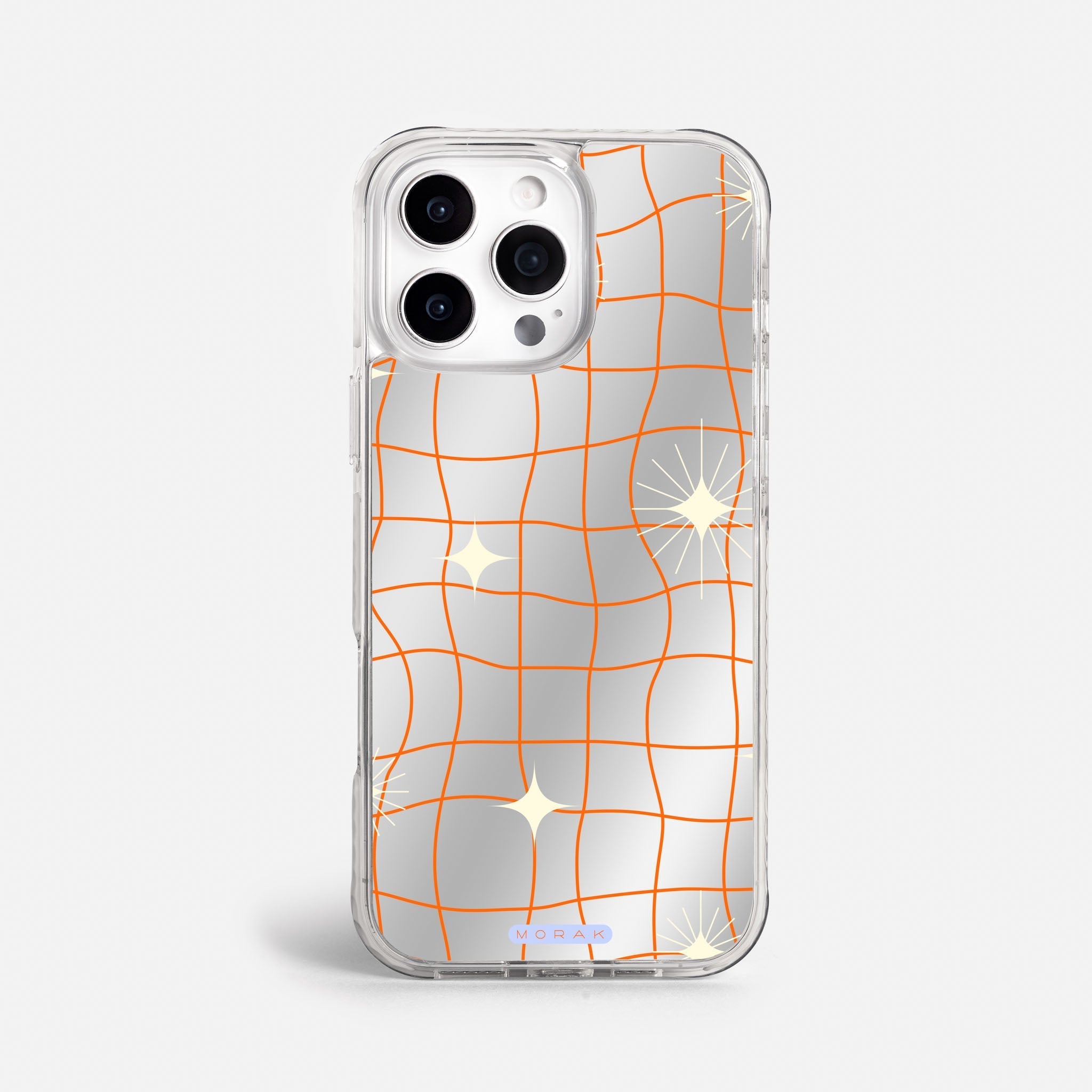 Case Cosmic Grid - Espejo Premium – Protección antigolpe | Diseño colombiano | Morak