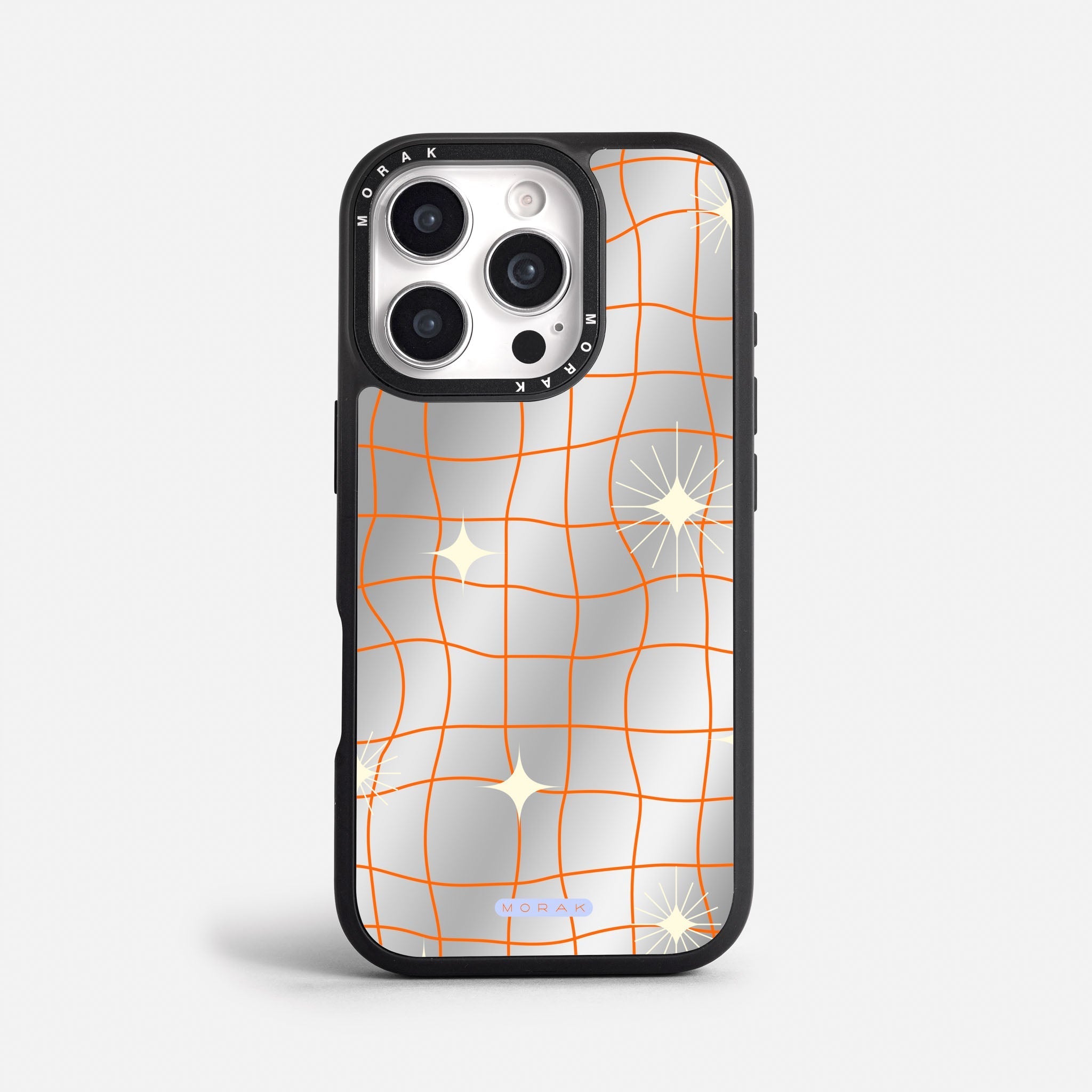 Case Cosmic Grid - Espejo Premium – Protección antigolpe | Diseño colombiano | Morak