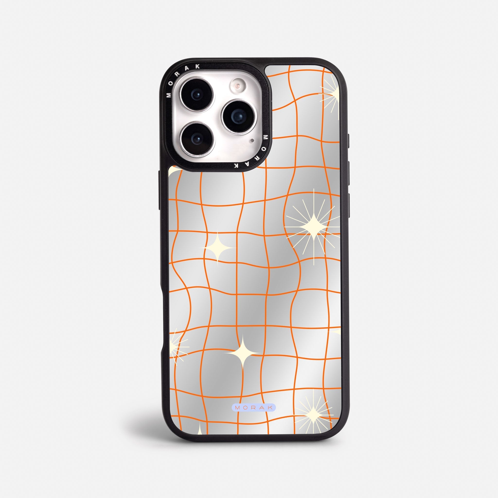 Case Cosmic Grid - Espejo Premium – Protección antigolpe | Diseño colombiano | Morak