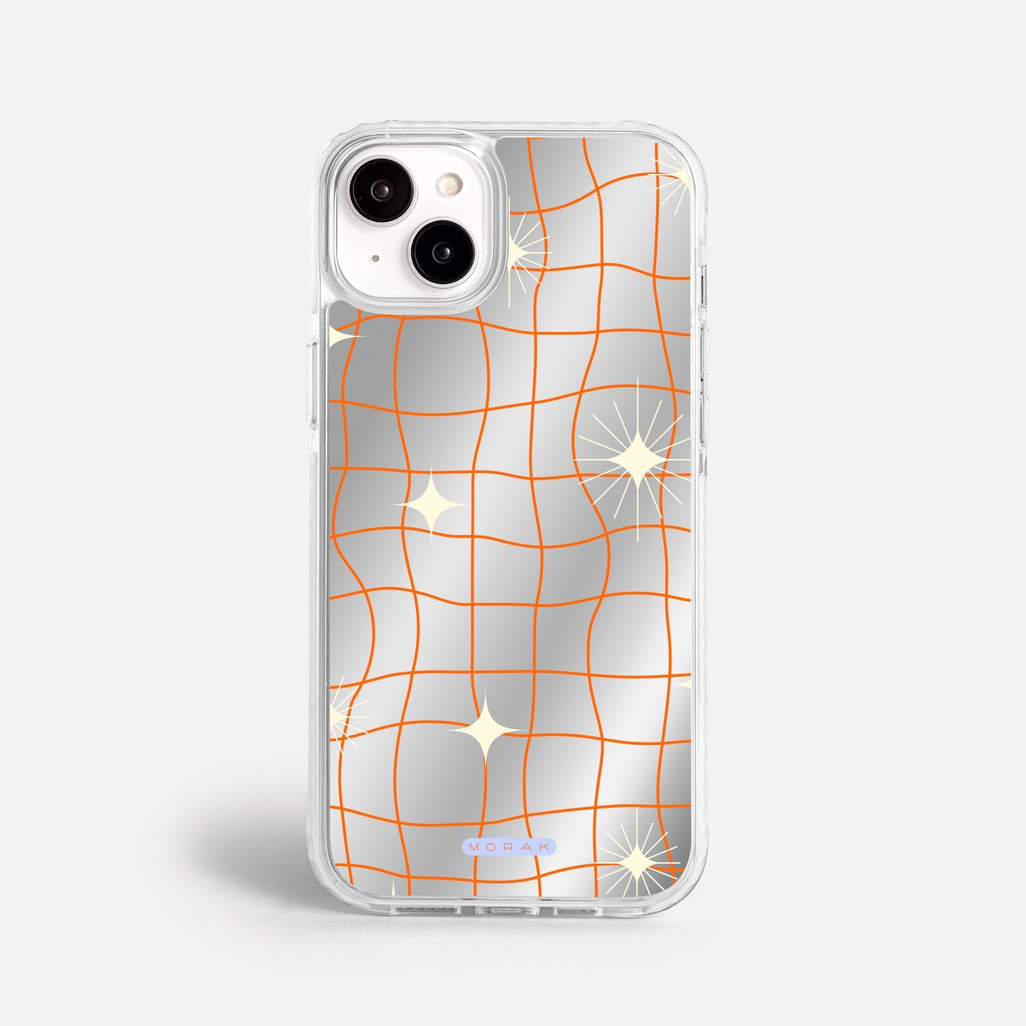Case Cosmic Grid - Espejo Premium – Protección antigolpe | Diseño colombiano | Morak