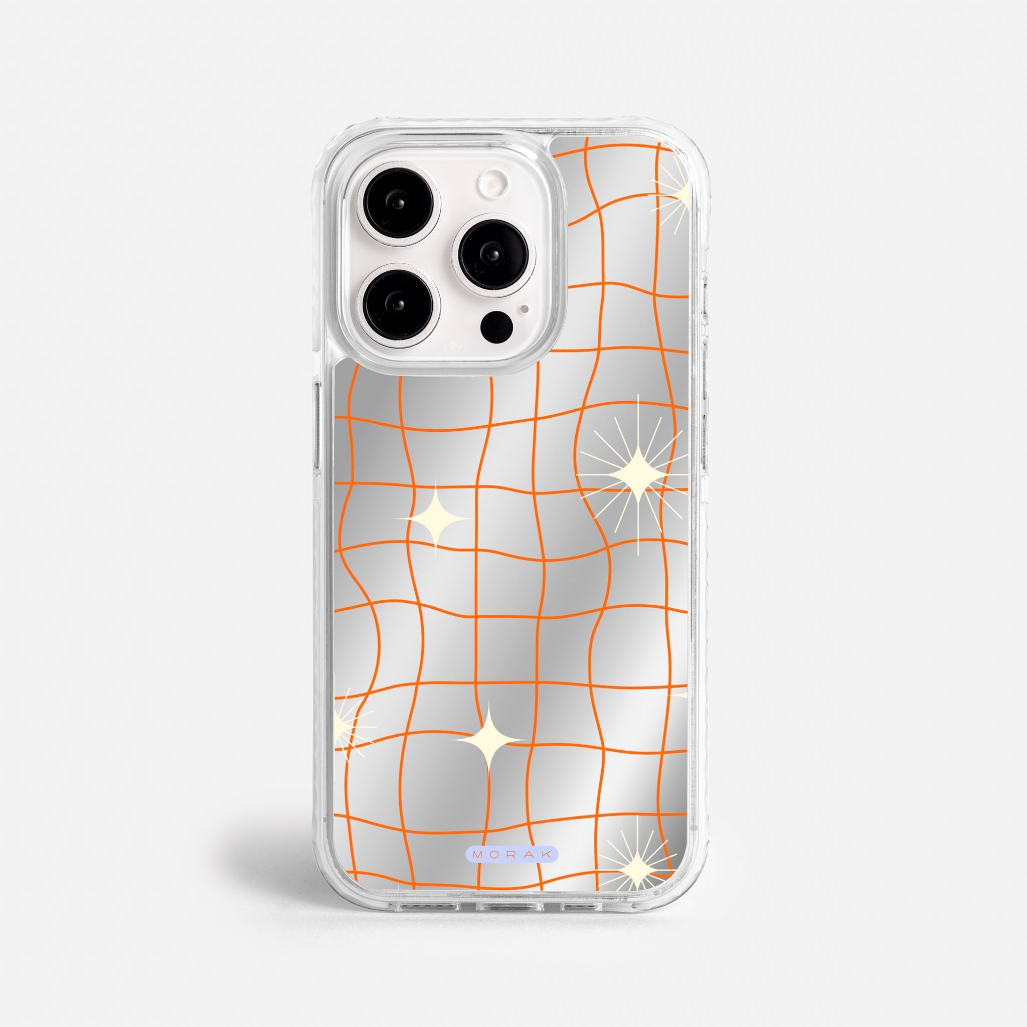 Case Cosmic Grid - Espejo Premium – Protección antigolpe | Diseño colombiano | Morak