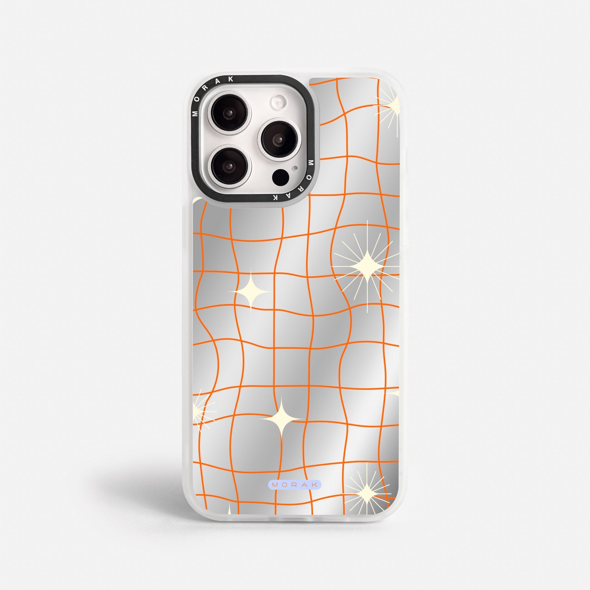Case Cosmic Grid - Espejo Premium – Protección antigolpe | Diseño colombiano | Morak