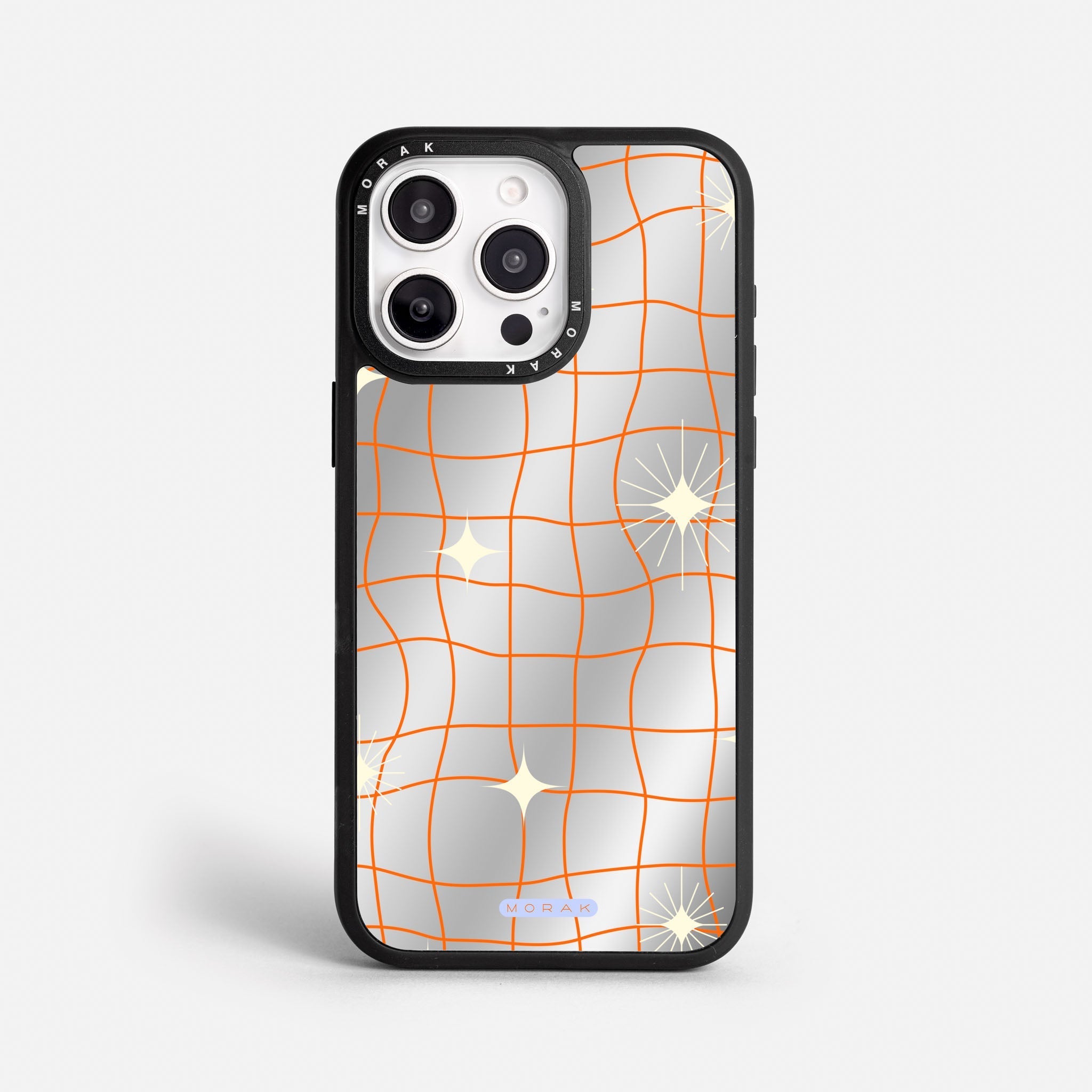Case Cosmic Grid - Espejo Premium – Protección antigolpe | Diseño colombiano | Morak
