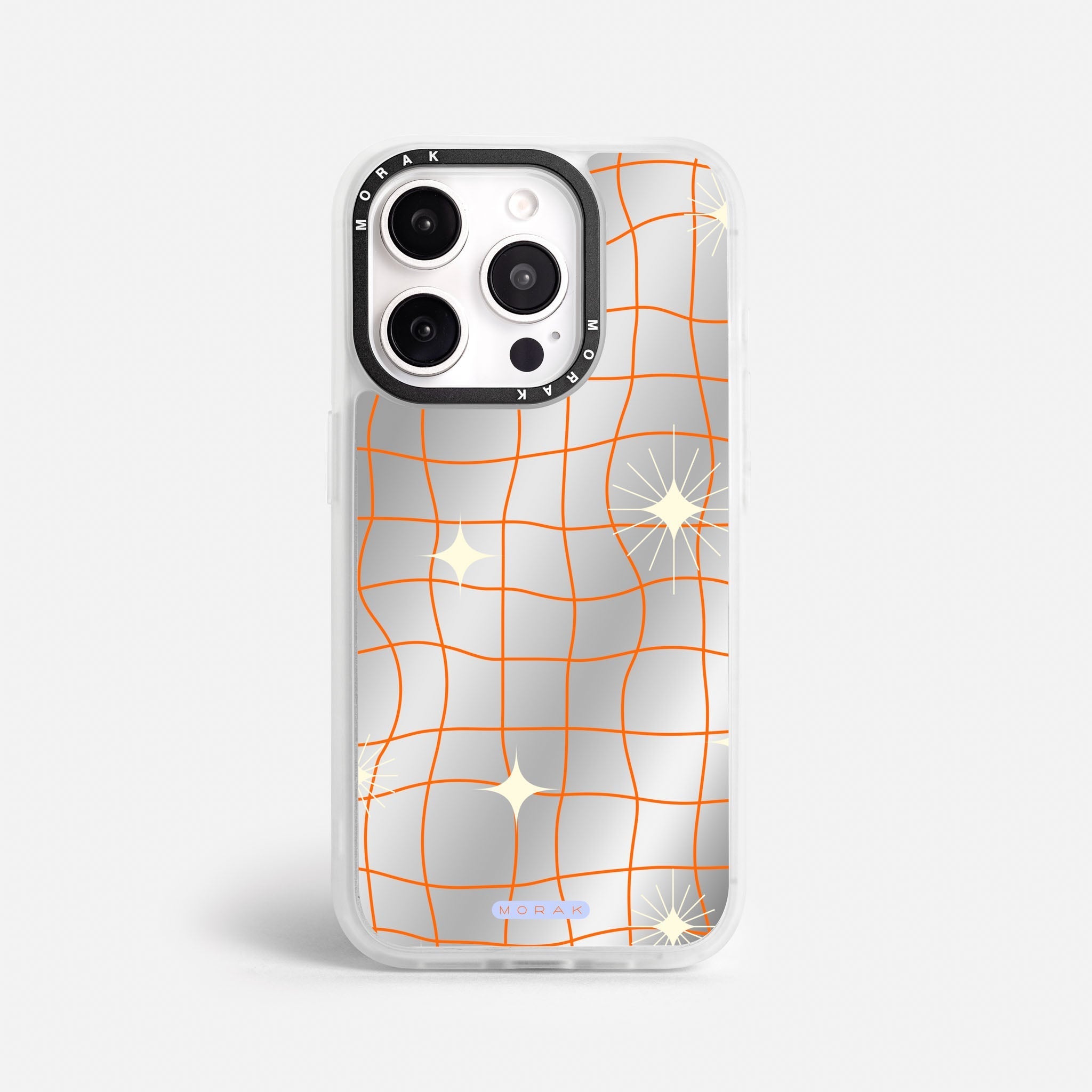 Case Cosmic Grid - Espejo Premium – Protección antigolpe | Diseño colombiano | Morak