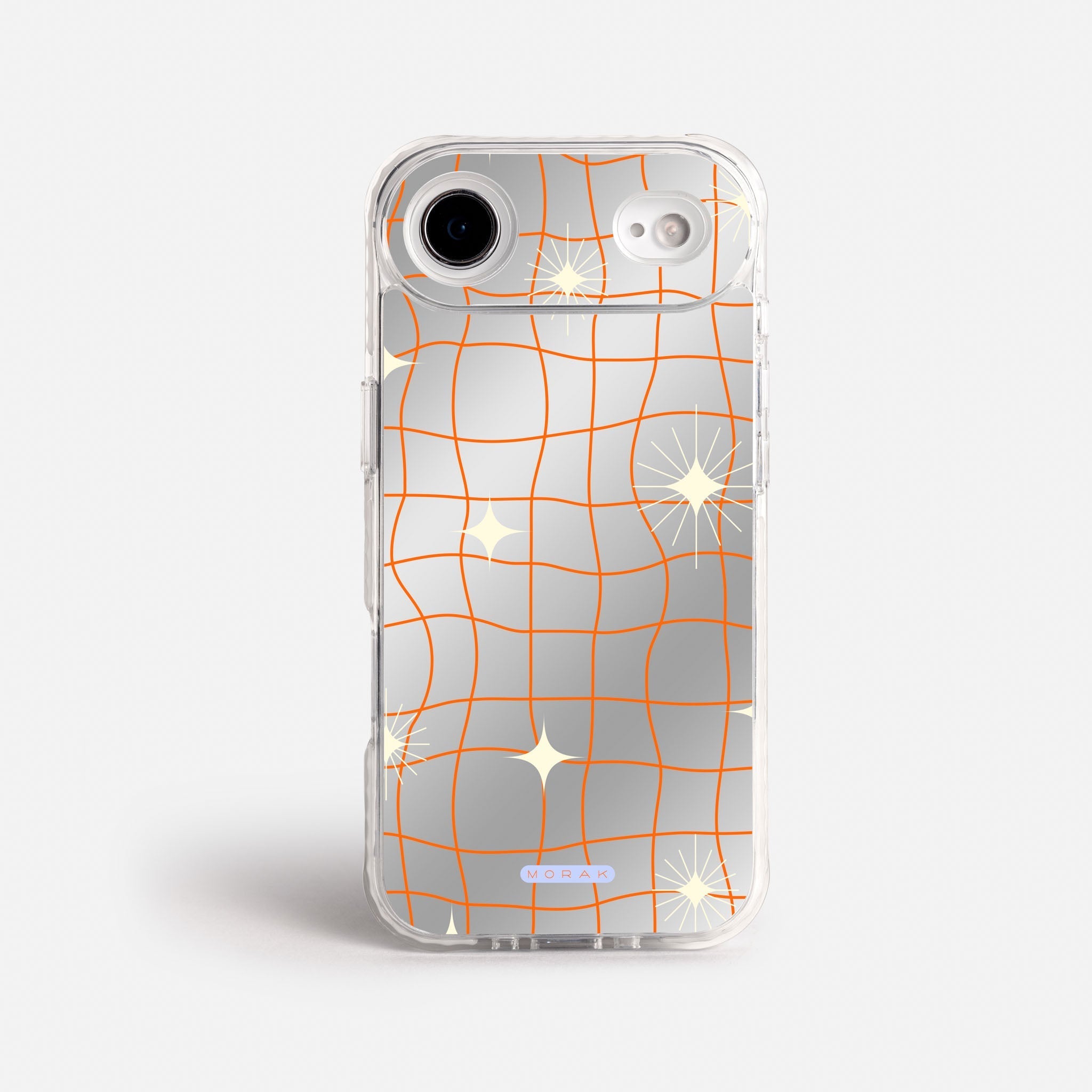 Case Cosmic Grid - Espejo Premium – Protección antigolpe | Diseño colombiano | Morak