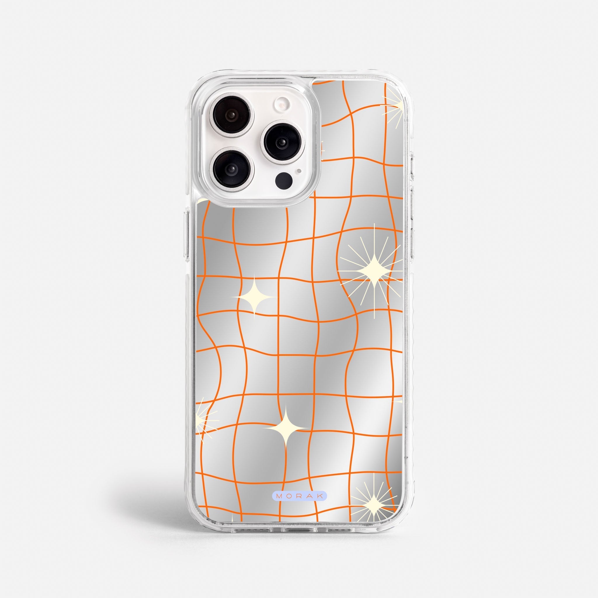 Case Cosmic Grid - Espejo Premium – Protección antigolpe | Diseño colombiano | Morak