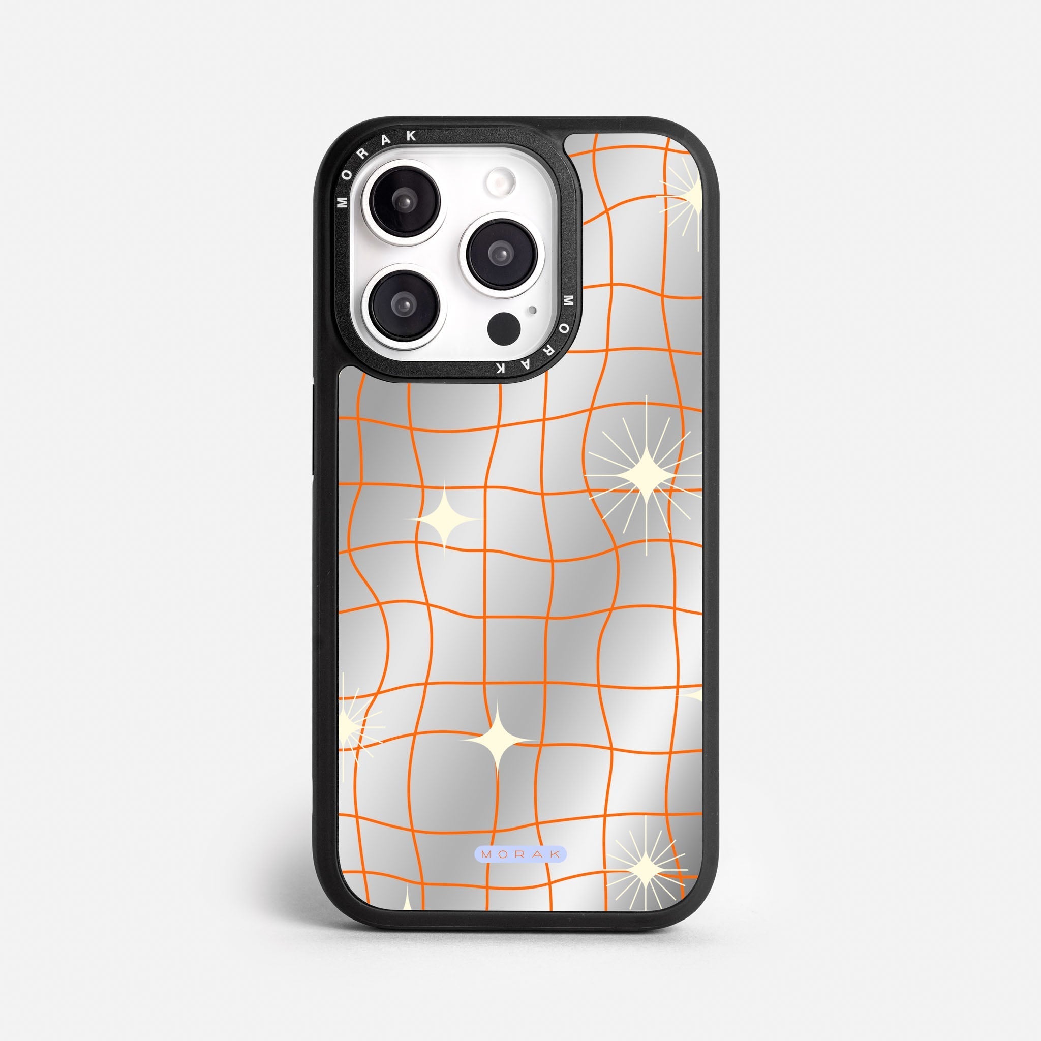 Case Cosmic Grid - Espejo Premium – Protección antigolpe | Diseño colombiano | Morak