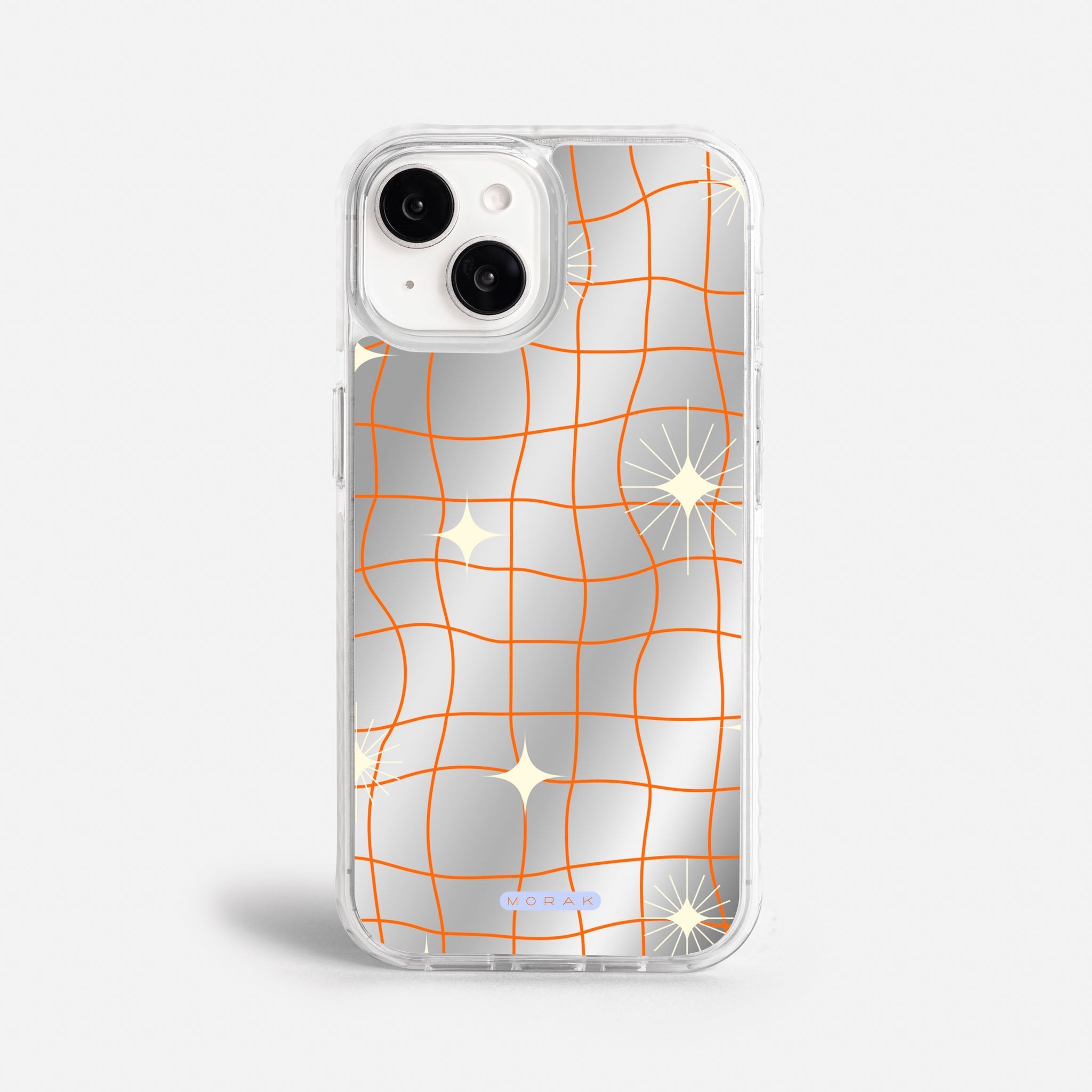 Case Cosmic Grid - Espejo Premium – Protección antigolpe | Diseño colombiano | Morak