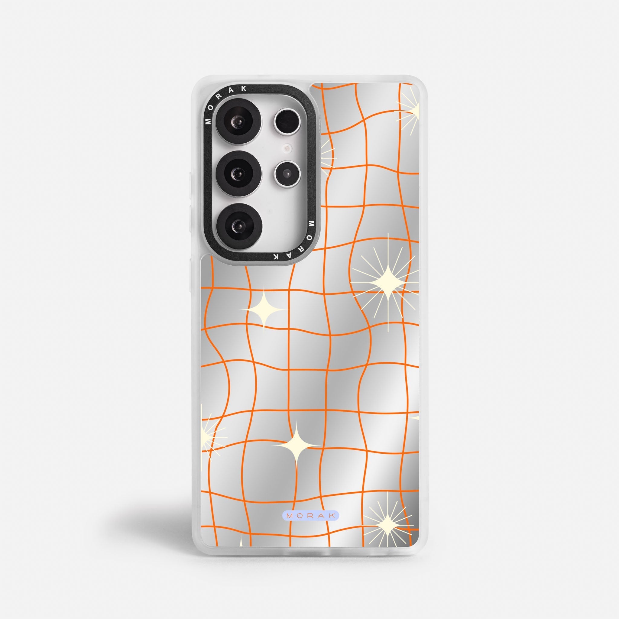 Case Cosmic Grid - Espejo Premium – Protección antigolpe | Diseño colombiano | Morak