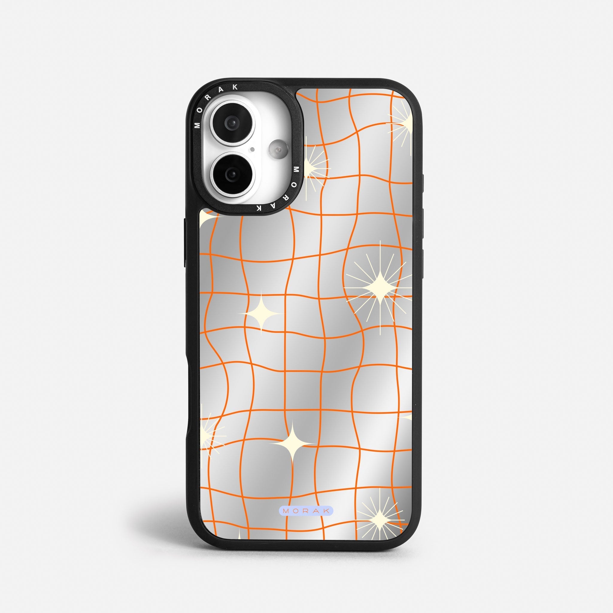 Case Cosmic Grid - Espejo Premium – Protección antigolpe | Diseño colombiano | Morak